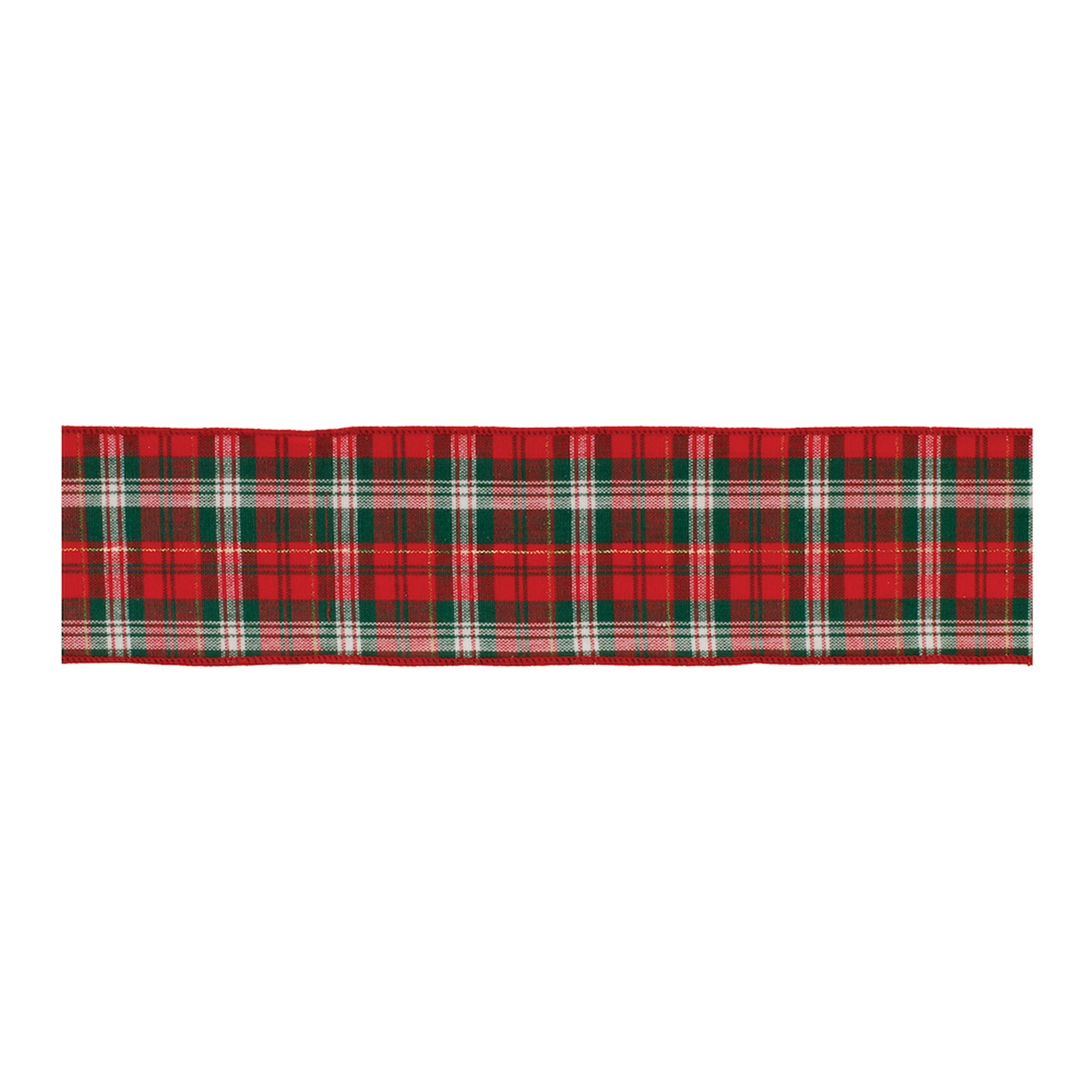 Plaid Holiday Ribbon (Set of 2)