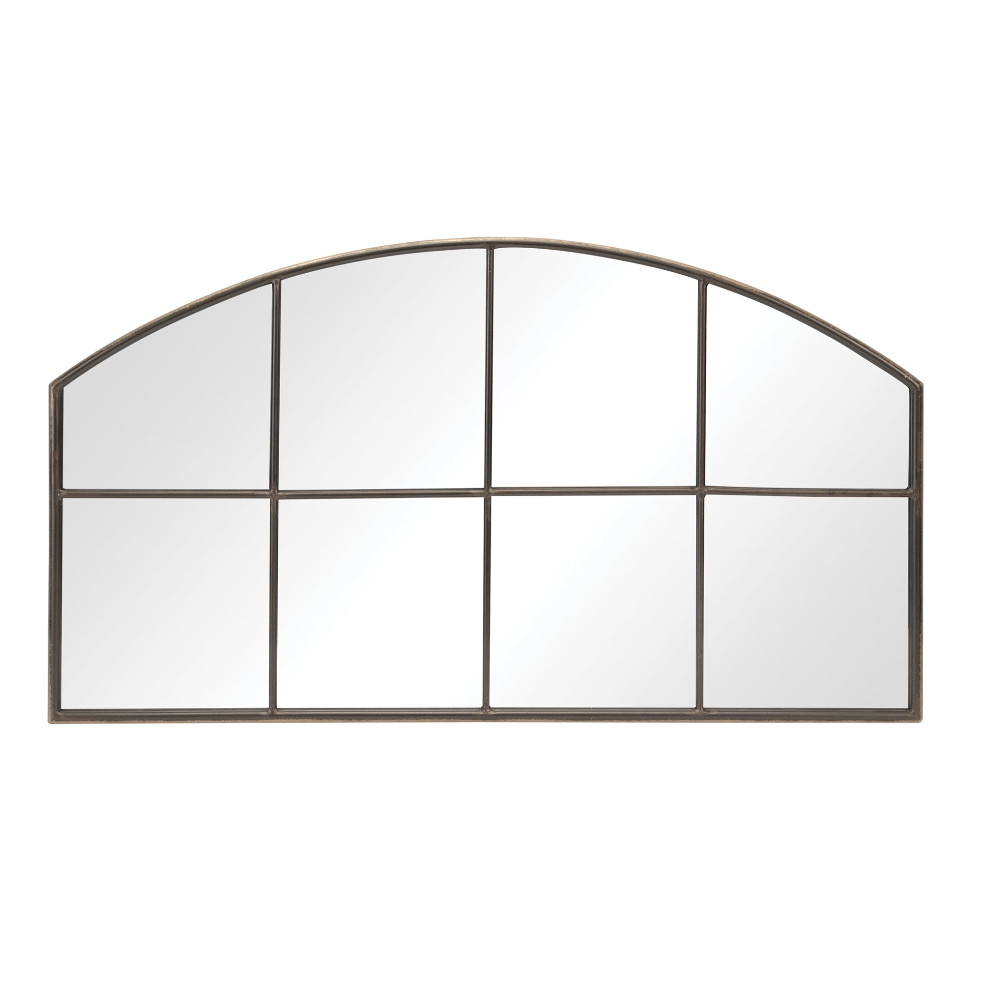Wall Mirror 35.5"L x 20.5"H Metal/Glass