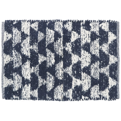 La Palma Rug, Indigo & White - 2x3