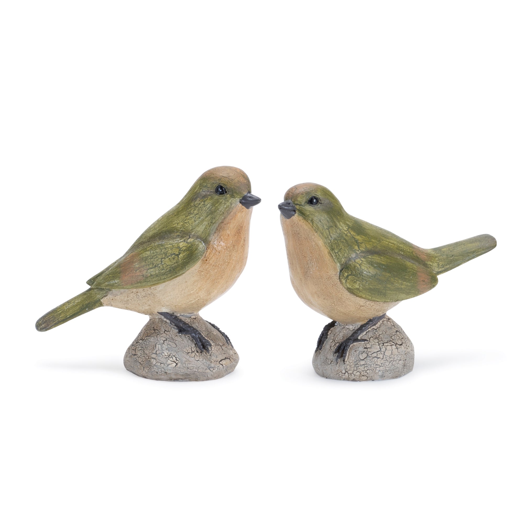 Bird (2 Asst) 3.25"H, 3.5"H Resin