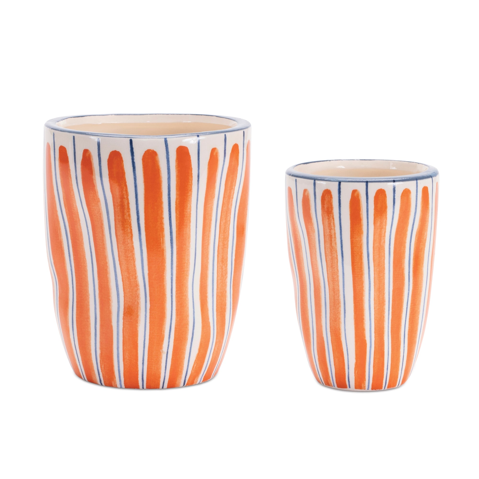 Container (Set of 2) 3"D x 4"H, 4"D x 5"H Dolomite