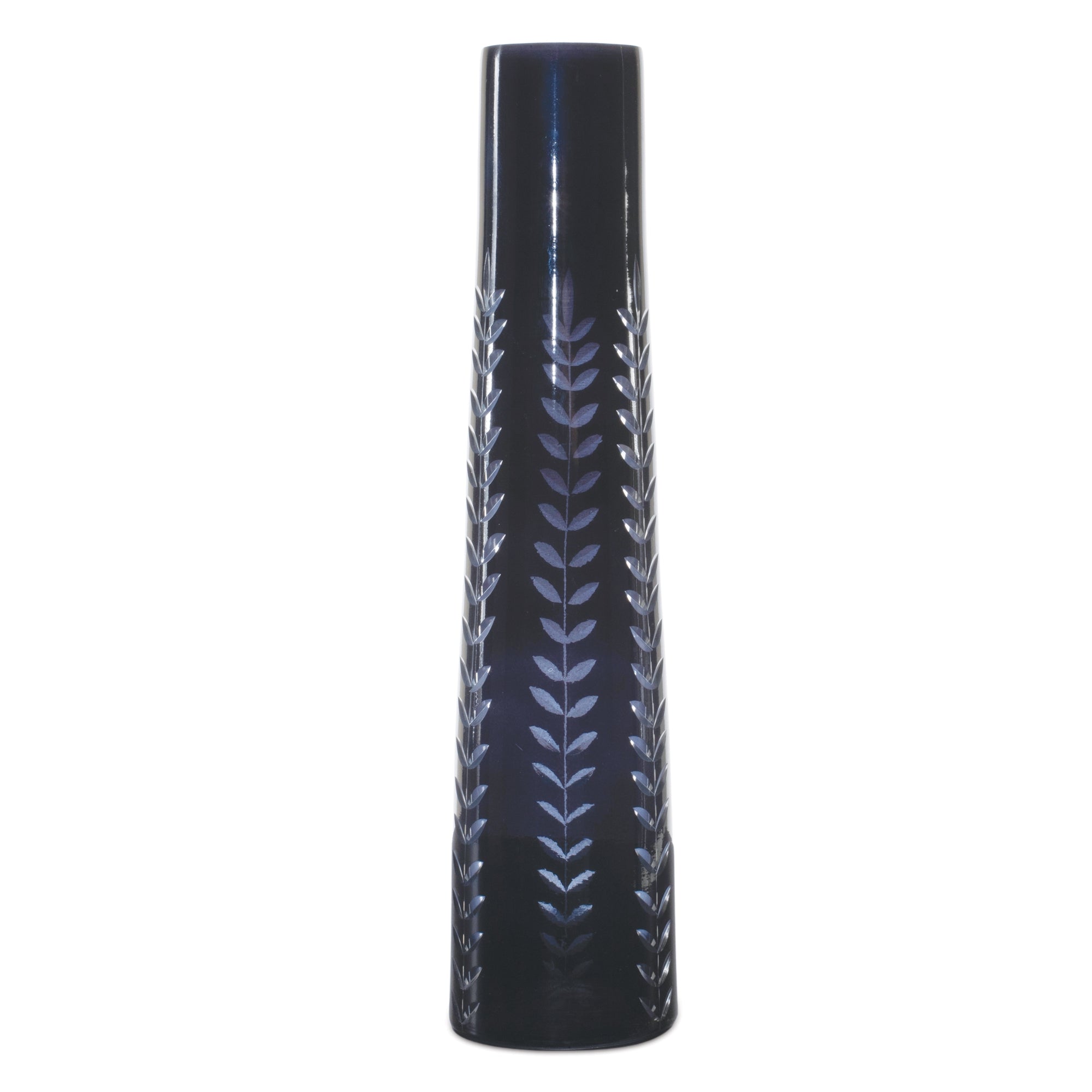Vase 11.5”H Glass