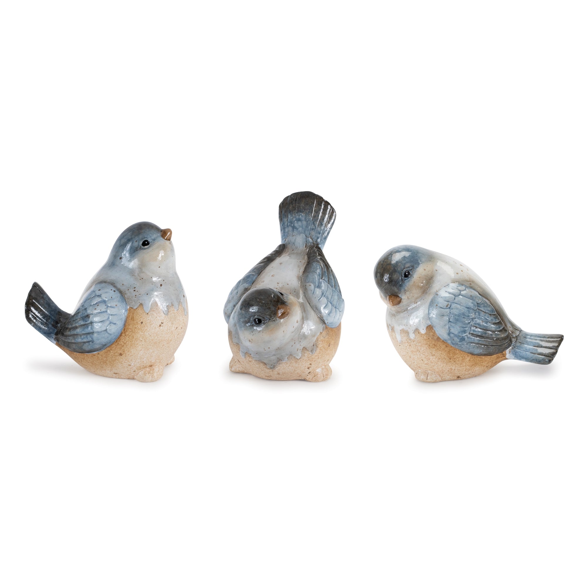 Bird (3 Asst) 3.5"H, 4"H, 4.75"H Ceramic