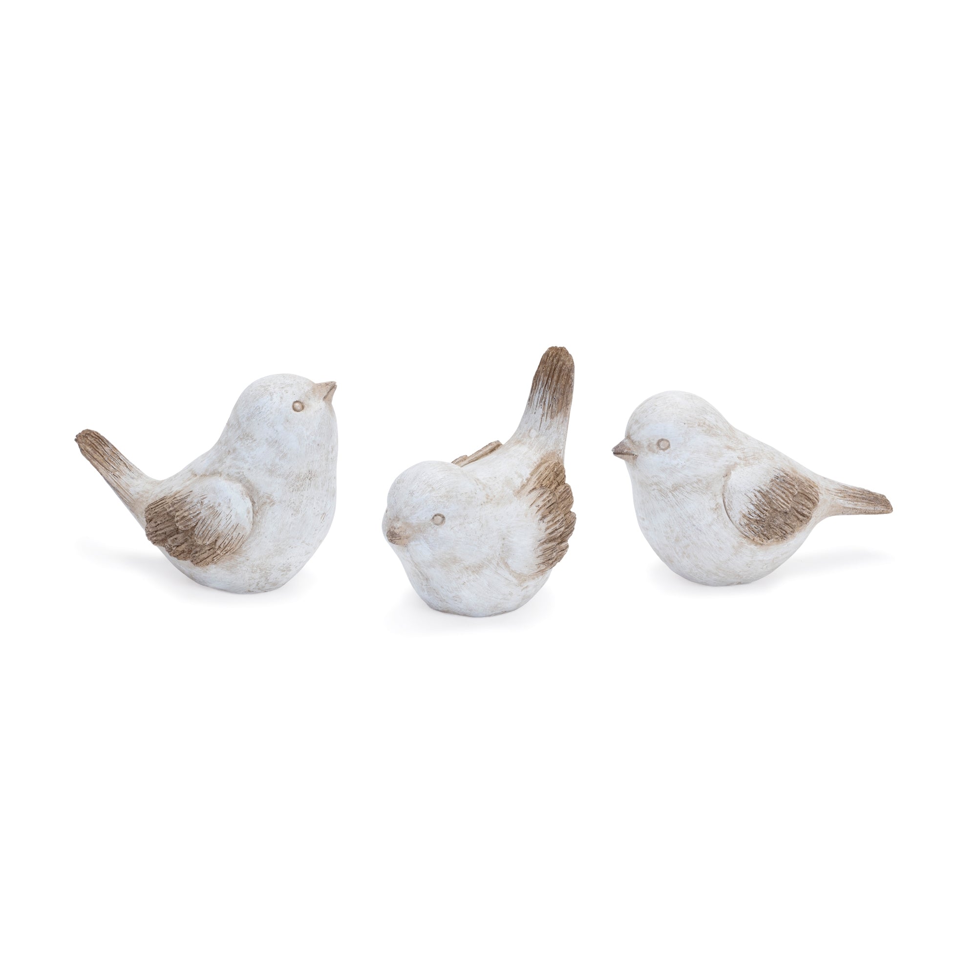 Bird (3 Asst) 3.5"H, 4"H, 4.5"H Resin