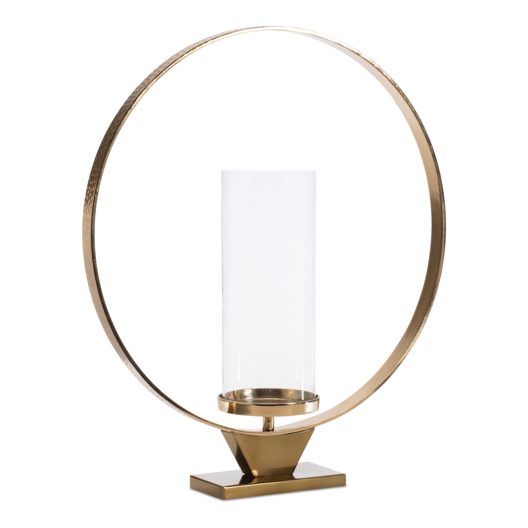 Candle Holder 19.5”H Aluminum