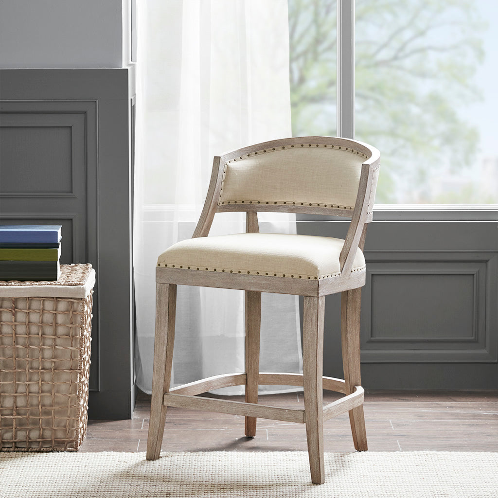 Tuscan 25.5" Upholstered Counter Stool