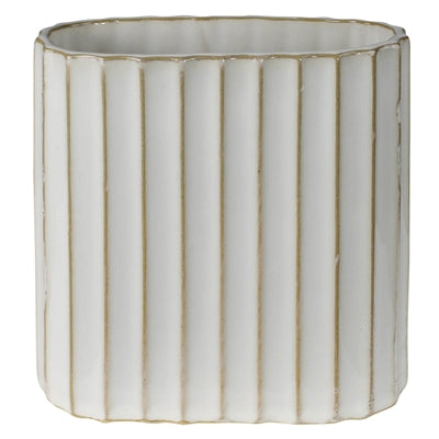 Caro Ribbed Vase (S)