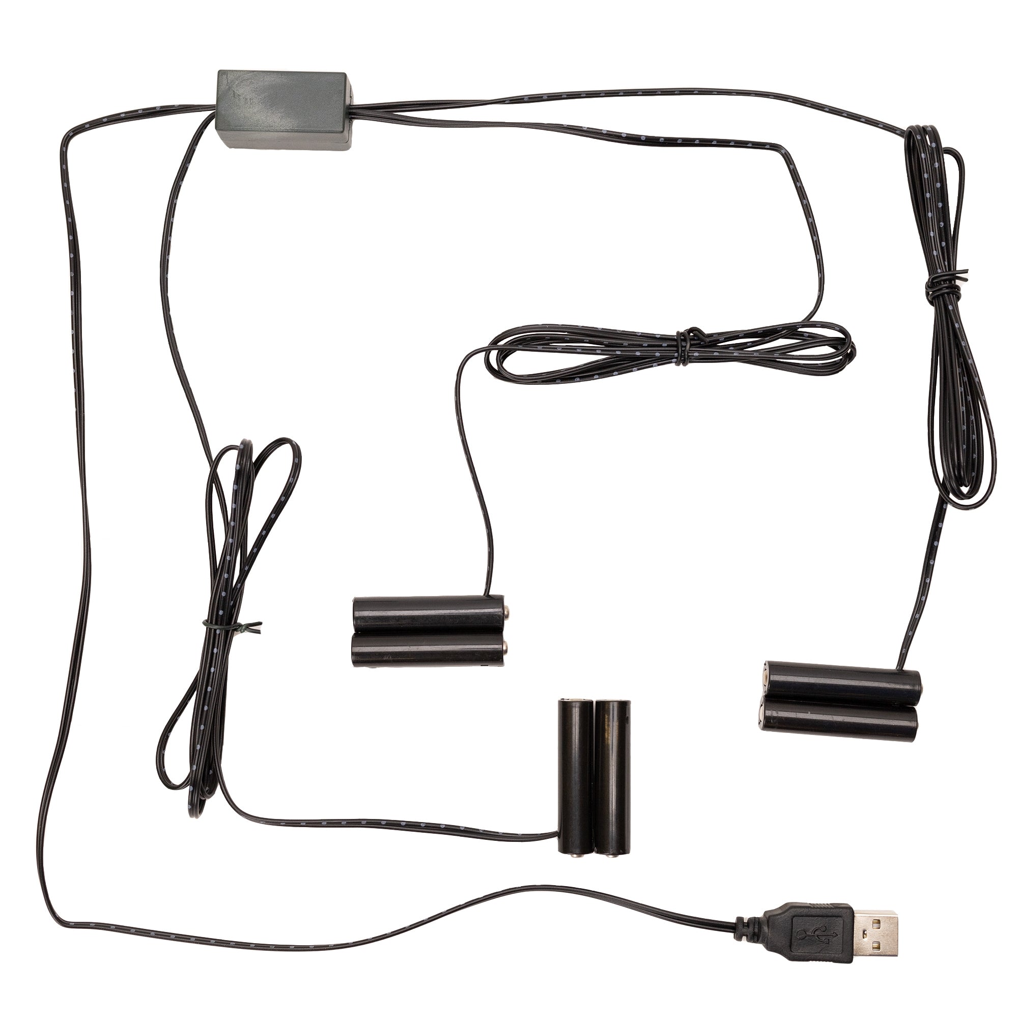 Battery Replacement 3 to 1 (2 x AAA) 18"L Lead Wire, 38"L Lead Wire