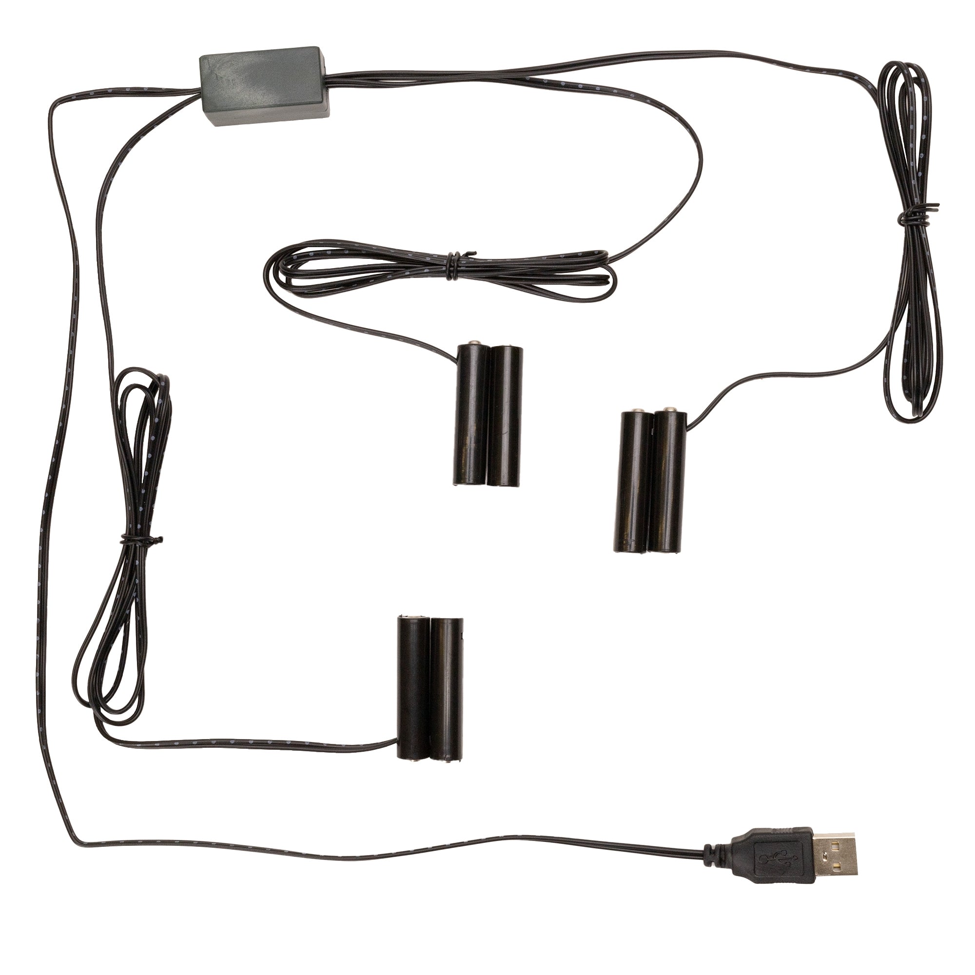 Battery Replacement 3 to 1 (2 x AA) 18"L Lead Wire, 38"L Lead Wire
