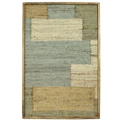 Chaves Woven Wall Art, Seaglass Rectangles