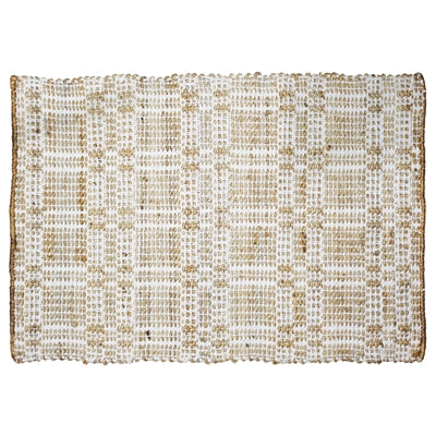 Casia Hemp & Cotton Rug, Grid 2x3