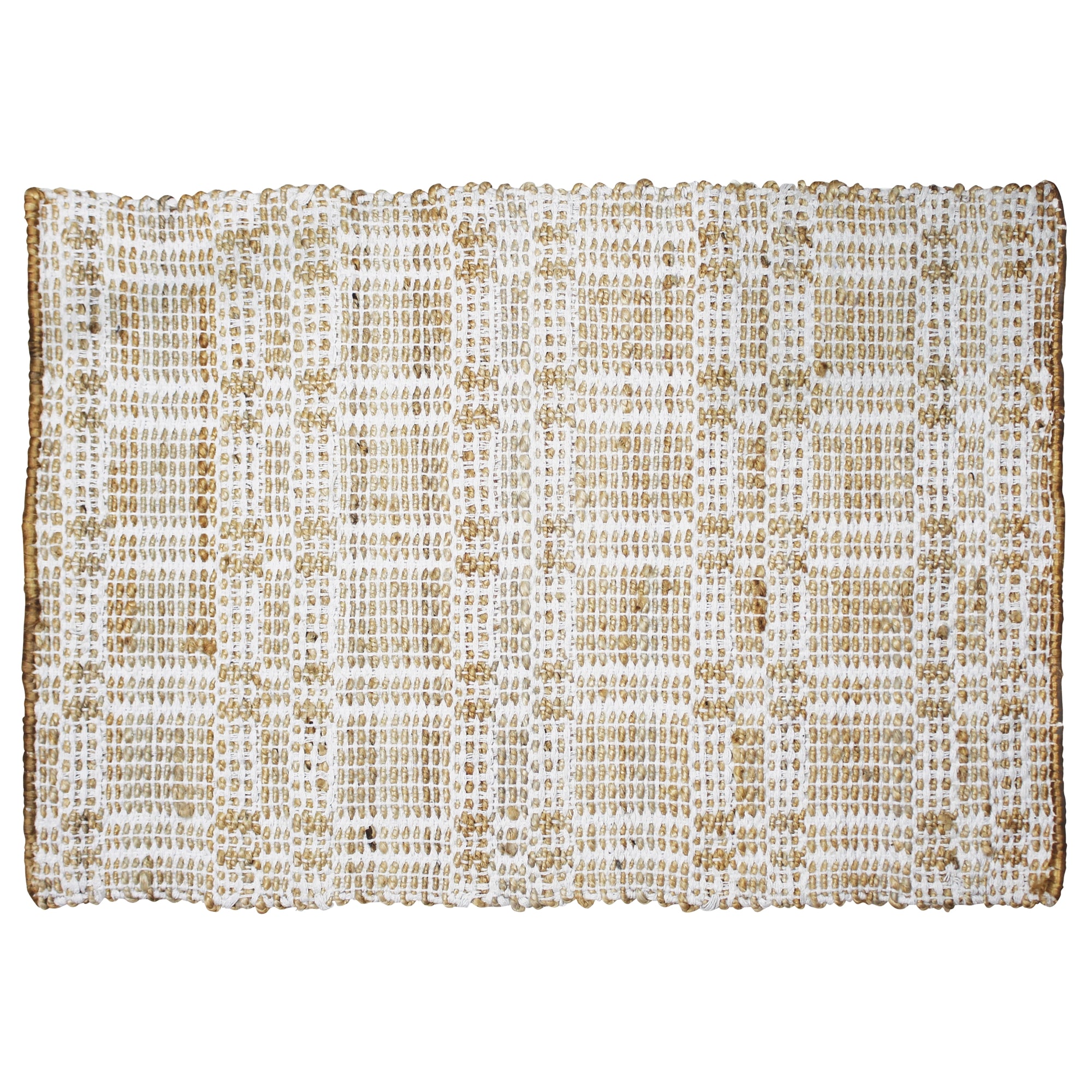 Casia Hemp & Cotton Rug, Grid 2x3