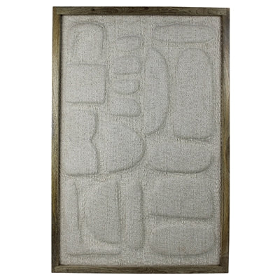 Quilted Wall Hanging, Shapes A
