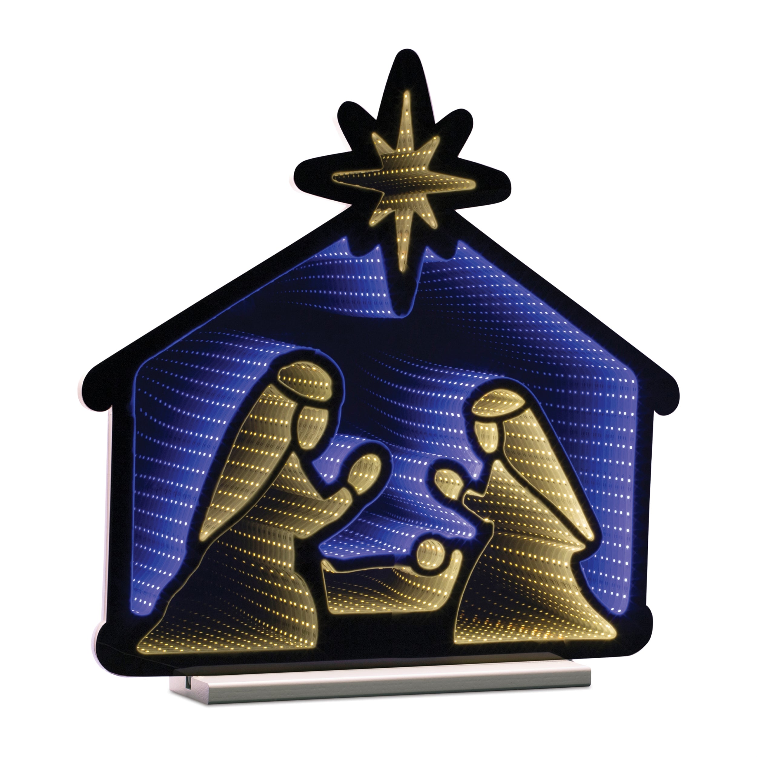 Holy Family Infinity Light 24.5”H Acrylic UL Plug