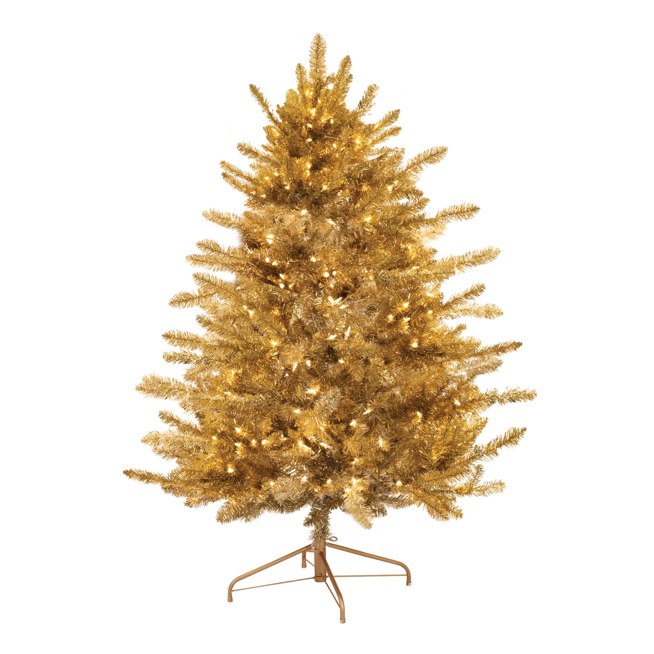 Pine Tree w/350 LED Lights 45”D x 5'H PVC/Metal UL Plug