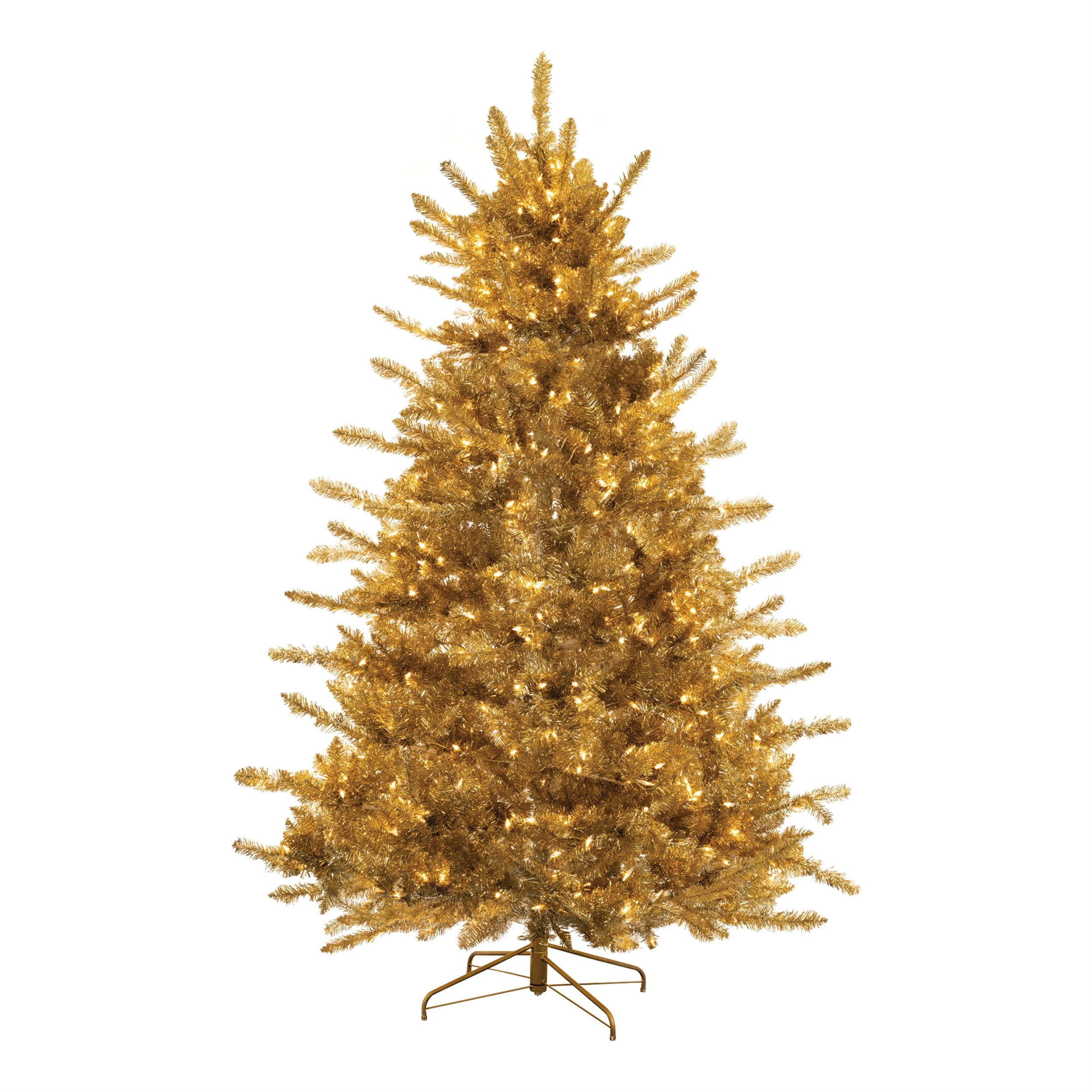 Pine Tree w/750 LED Lights 66”D x 7.5'H PVC/Metal UL Plug