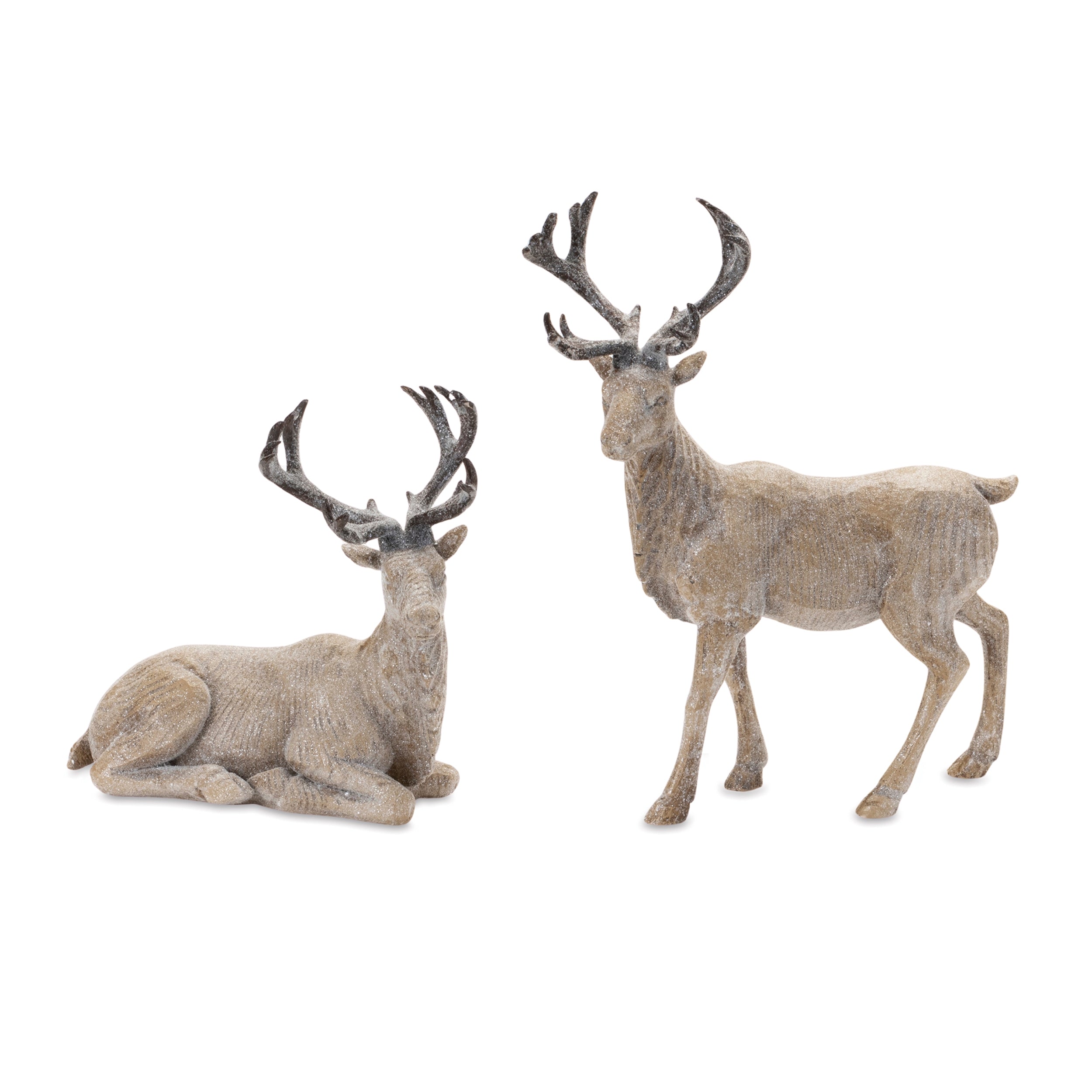 Deer (2 ASST) 7.5"H, 11"H Resin