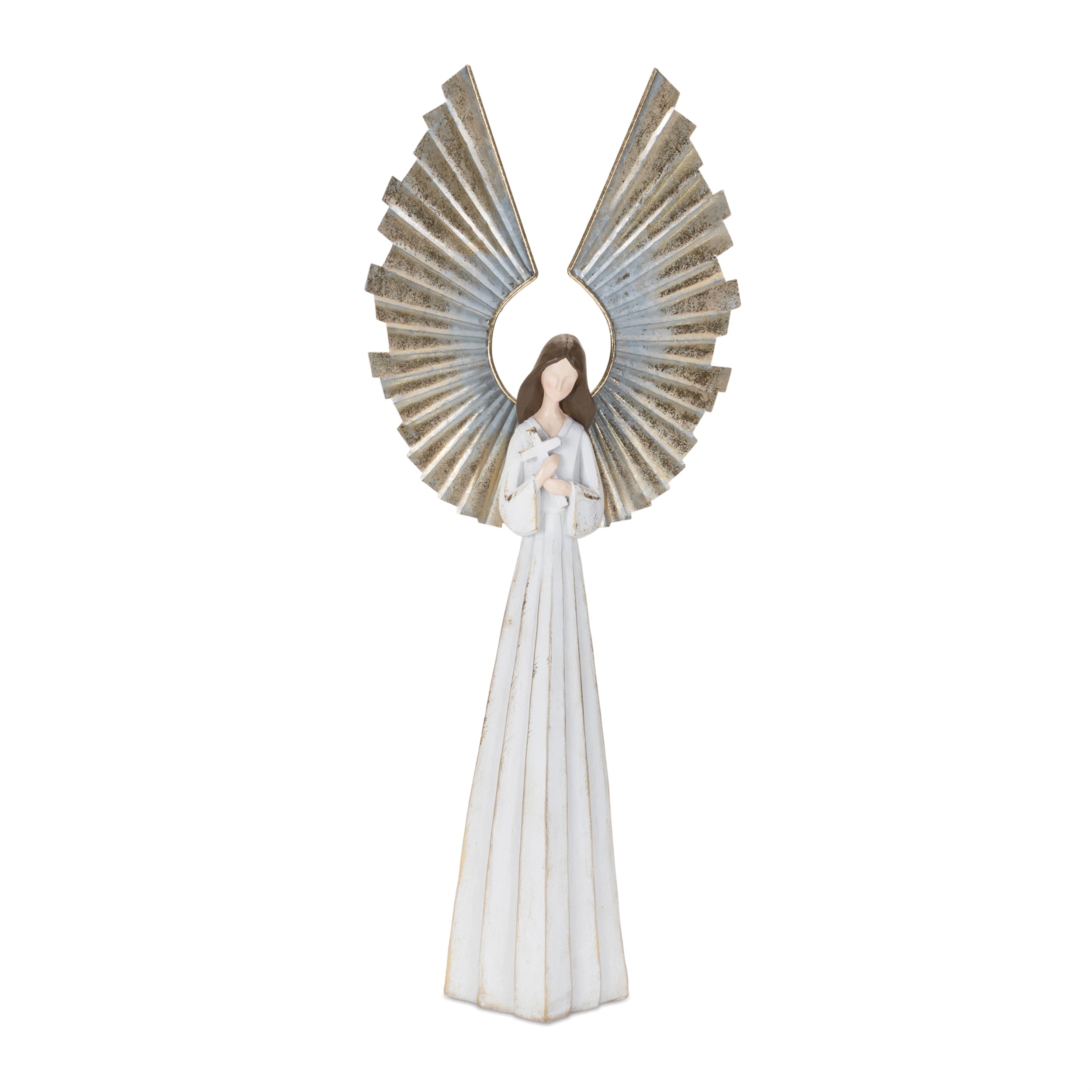 Angel 24.5”H Resin/Metal