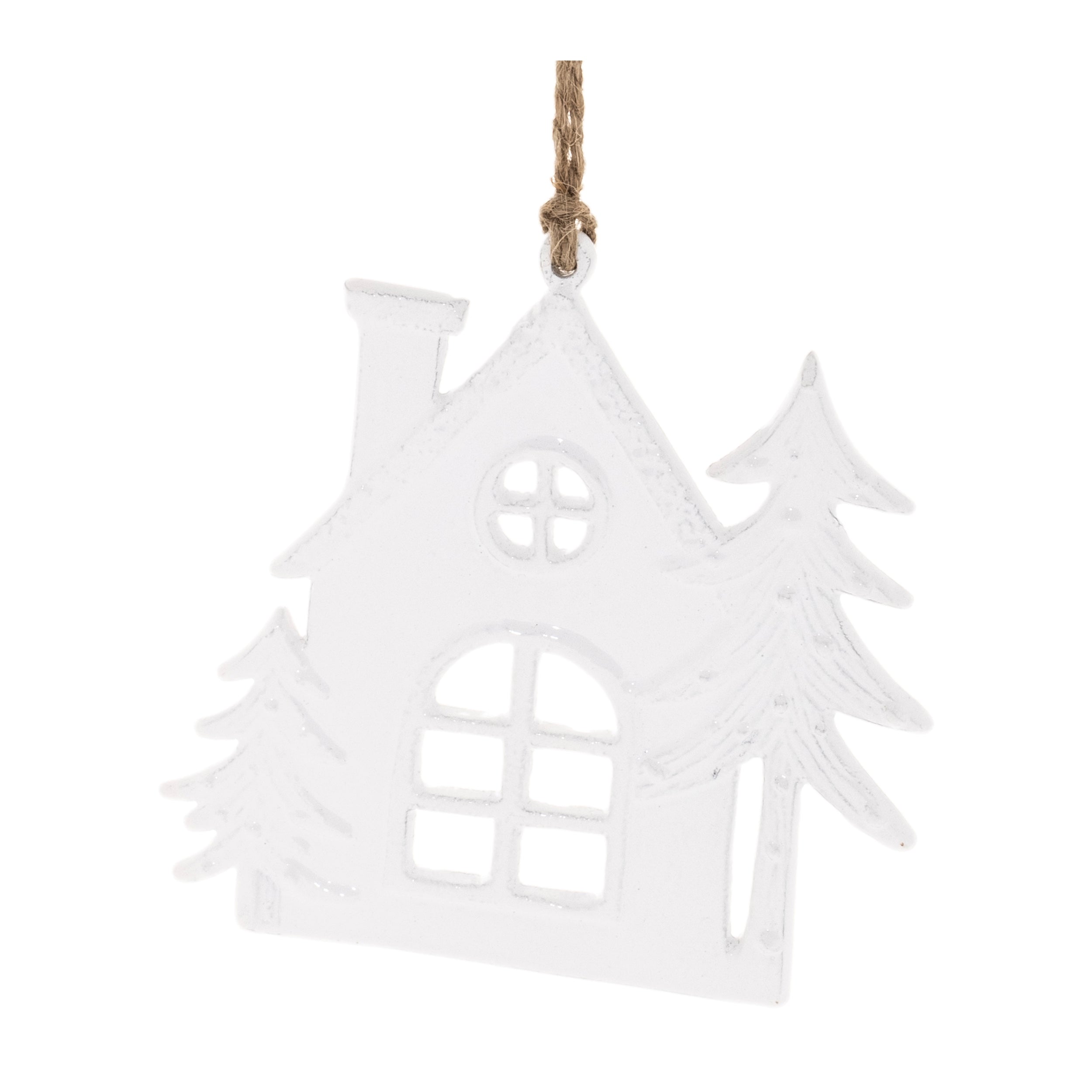 House Ornament 4.5”H Aluminum