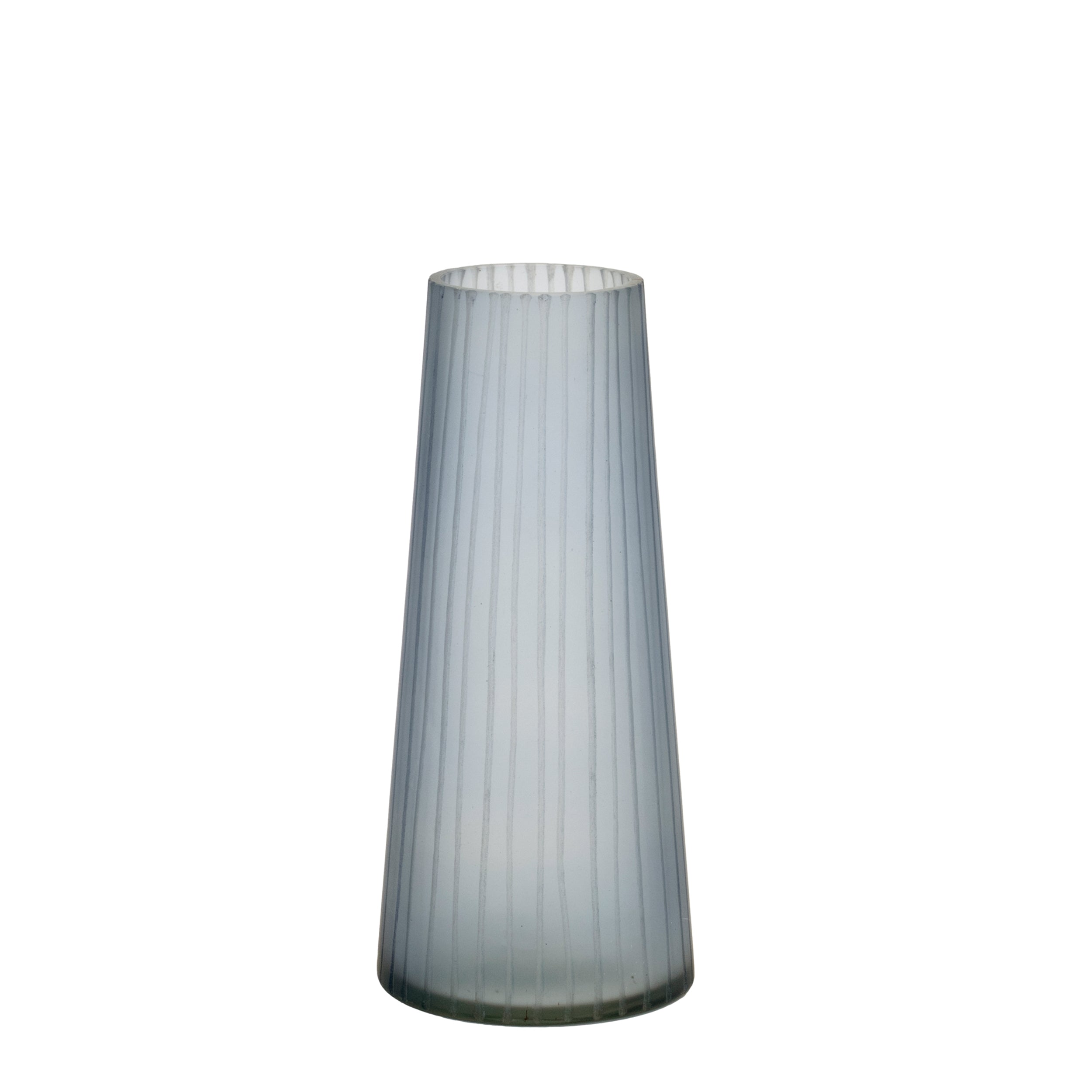Vase 3.75"D x 8.75"H Glass