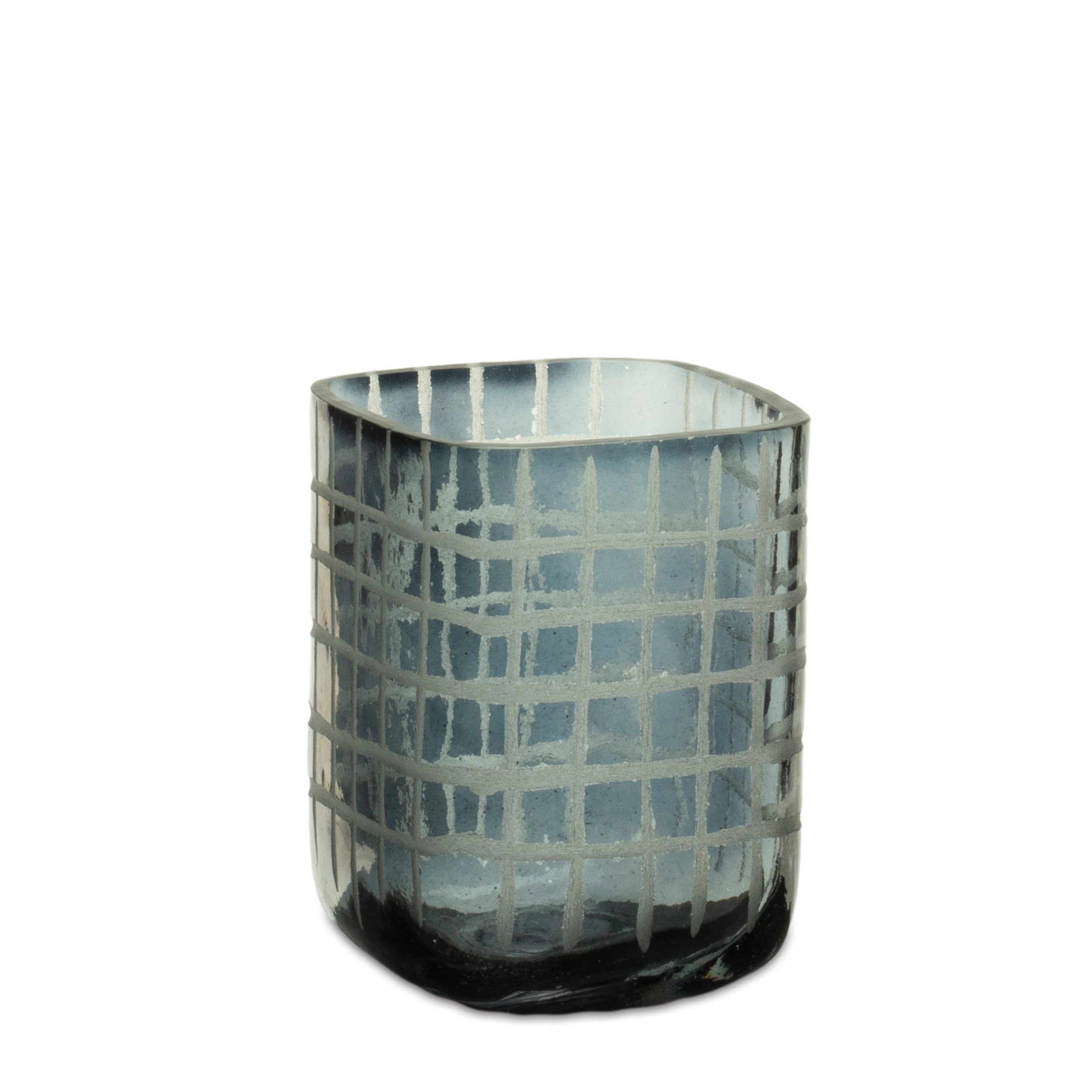 Candle Holder 4”H Glass