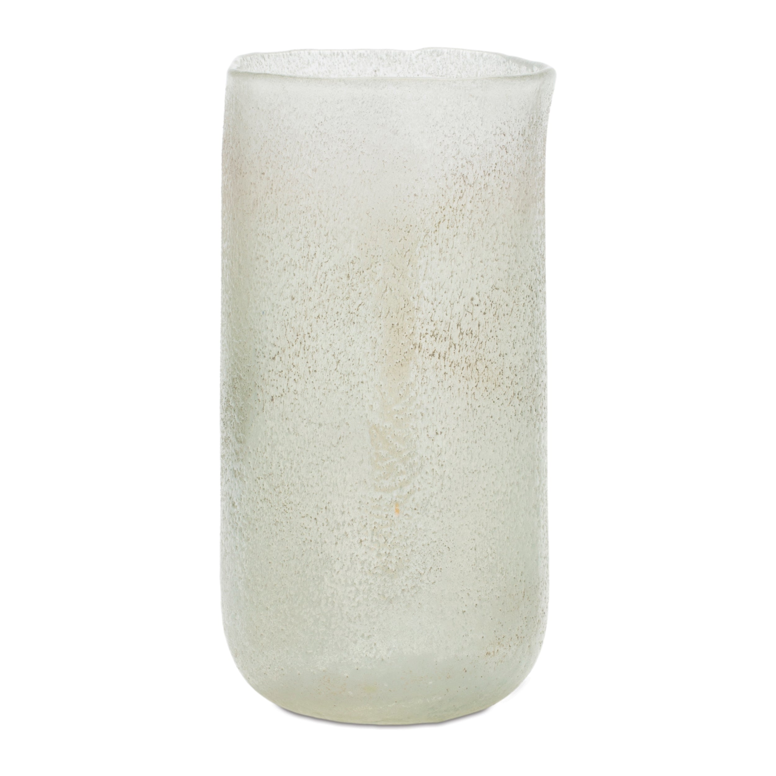 Candle Holder/Vase 11”H Glass