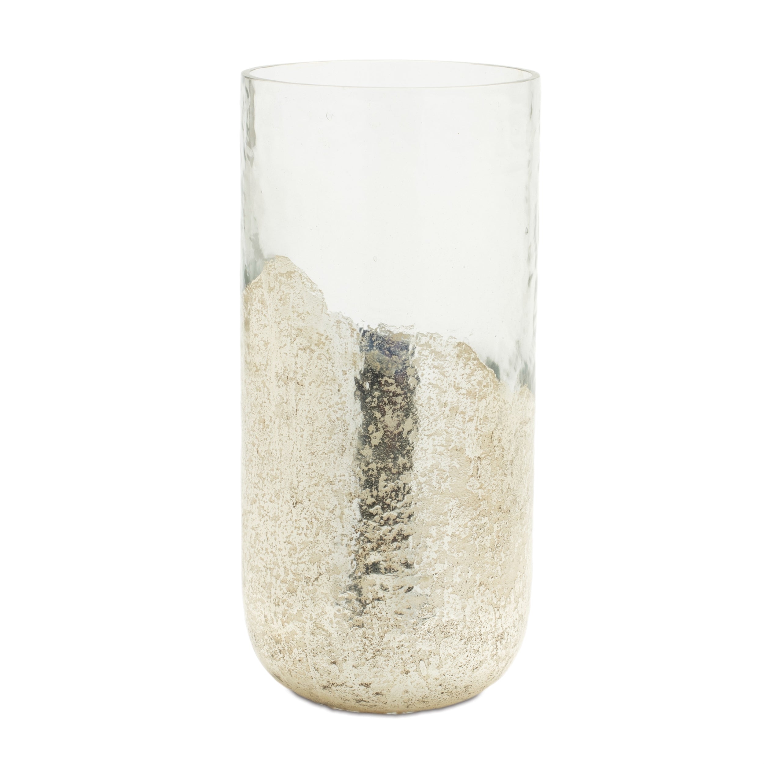 Candle Holder 6"D x 11.75”H Glass
