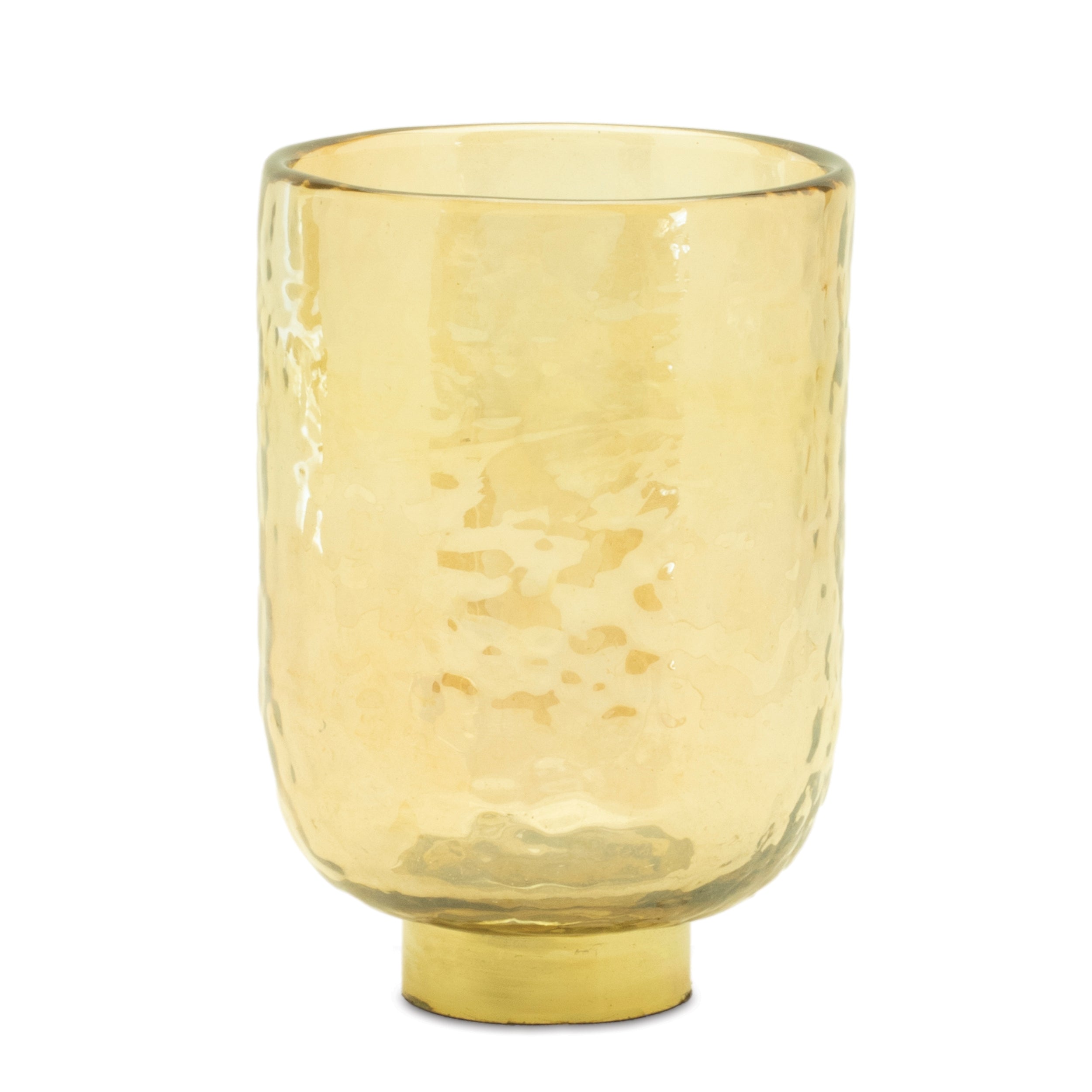 Candle Holder 5.75”H Glass