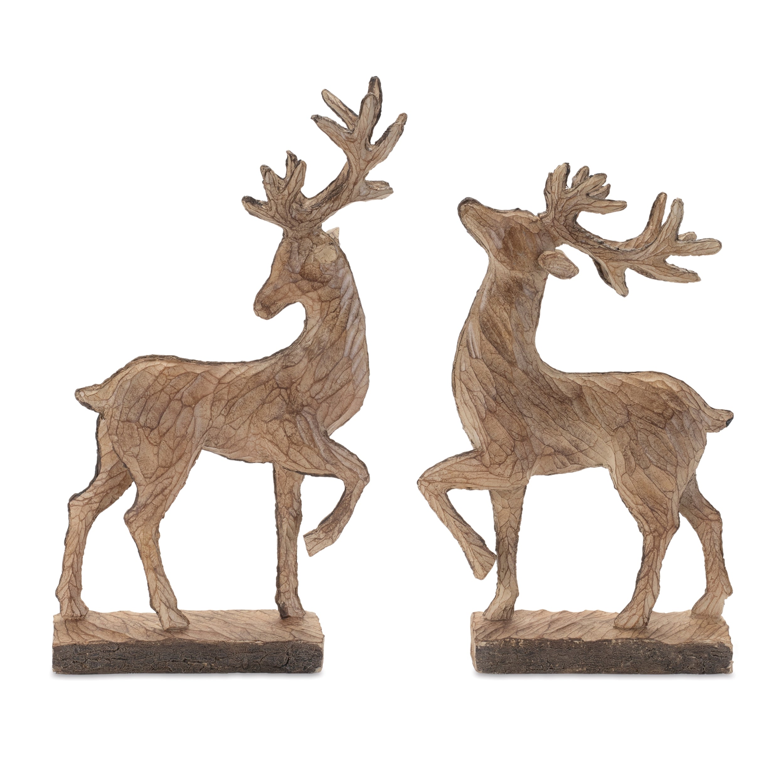 Deer (2 Asst) 12.25"H, 14.5"H Resin