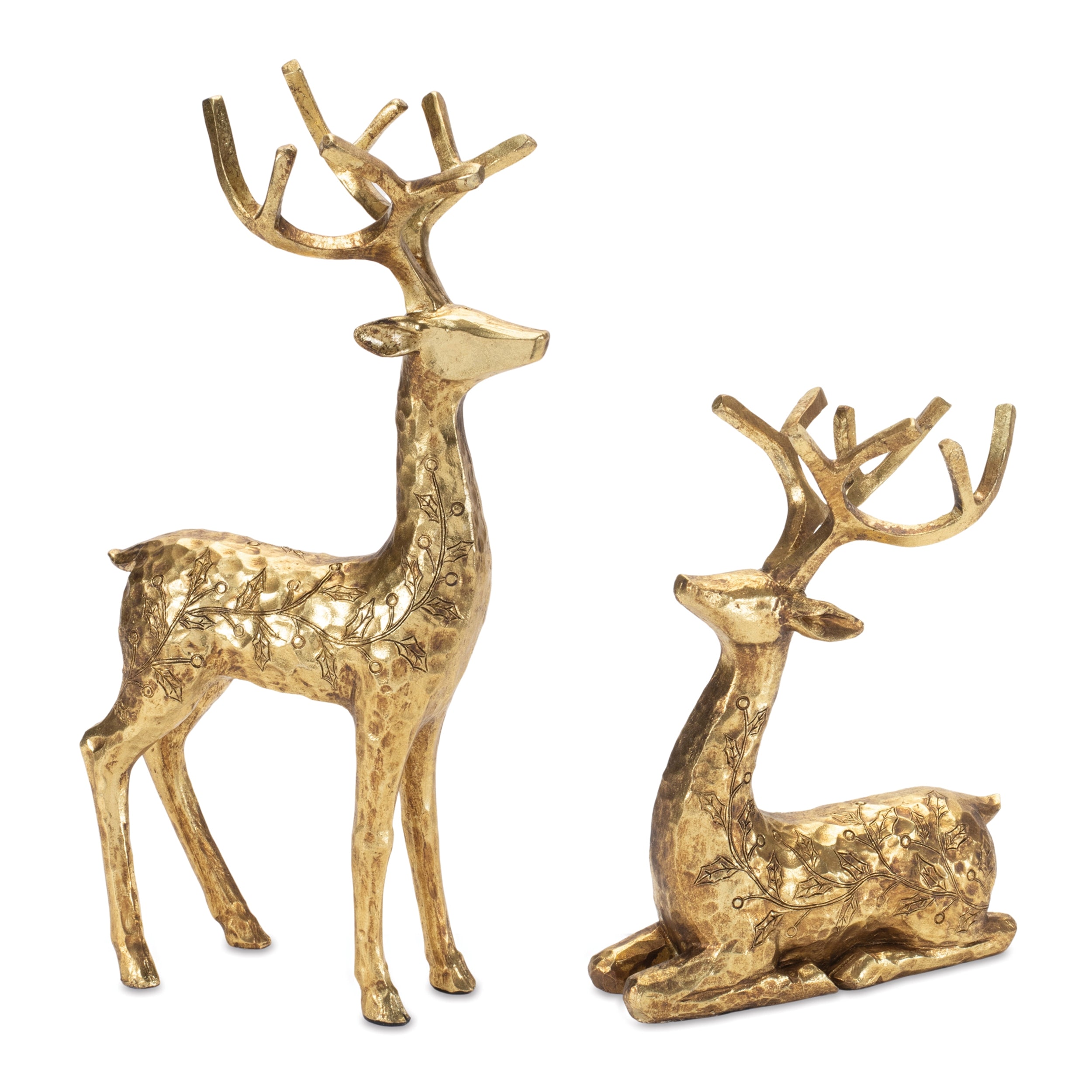 Deer (2 Asst) 7.75"H, 11.5"H Resin