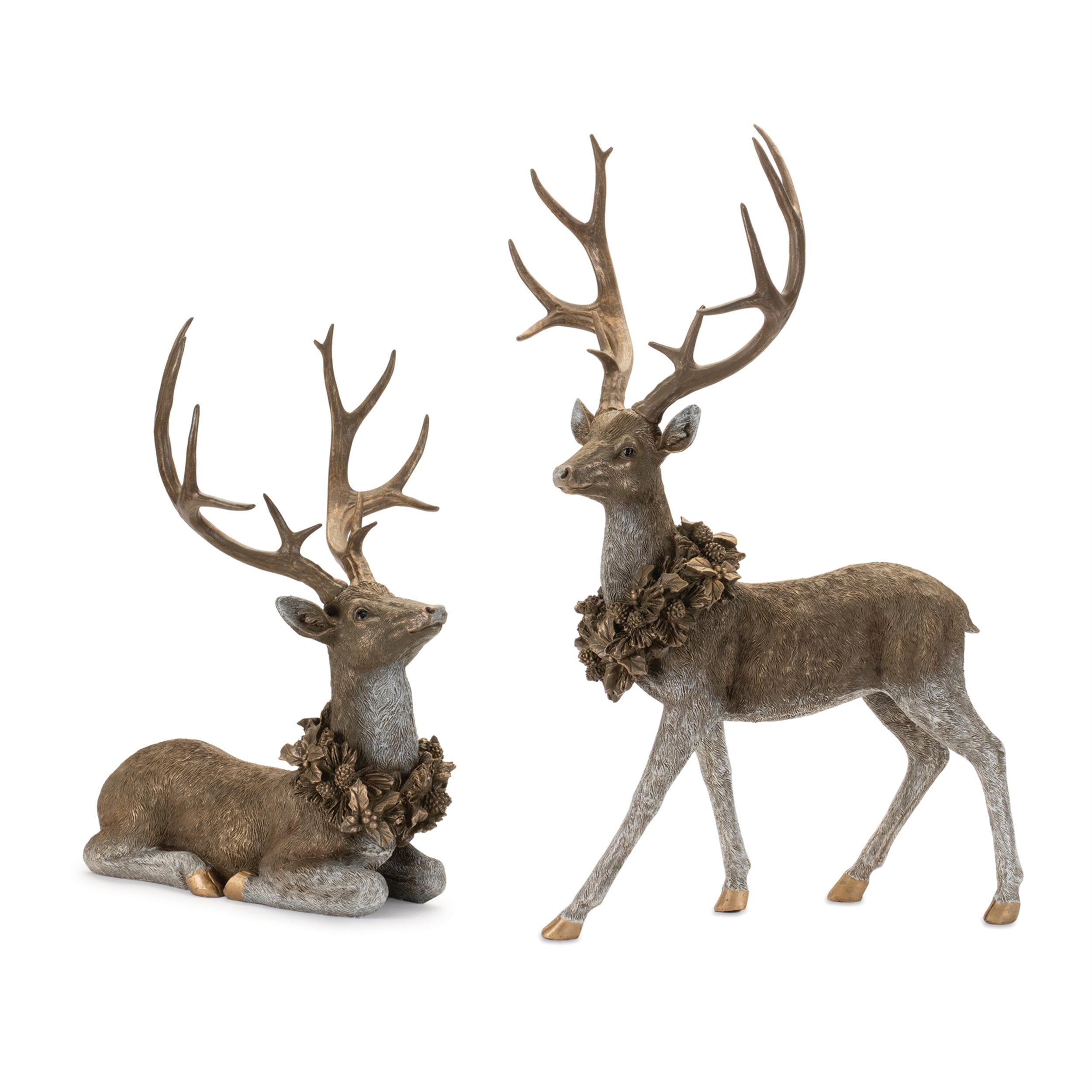 Deer (2 Asst) 19.5"H, 27.5"H Resin