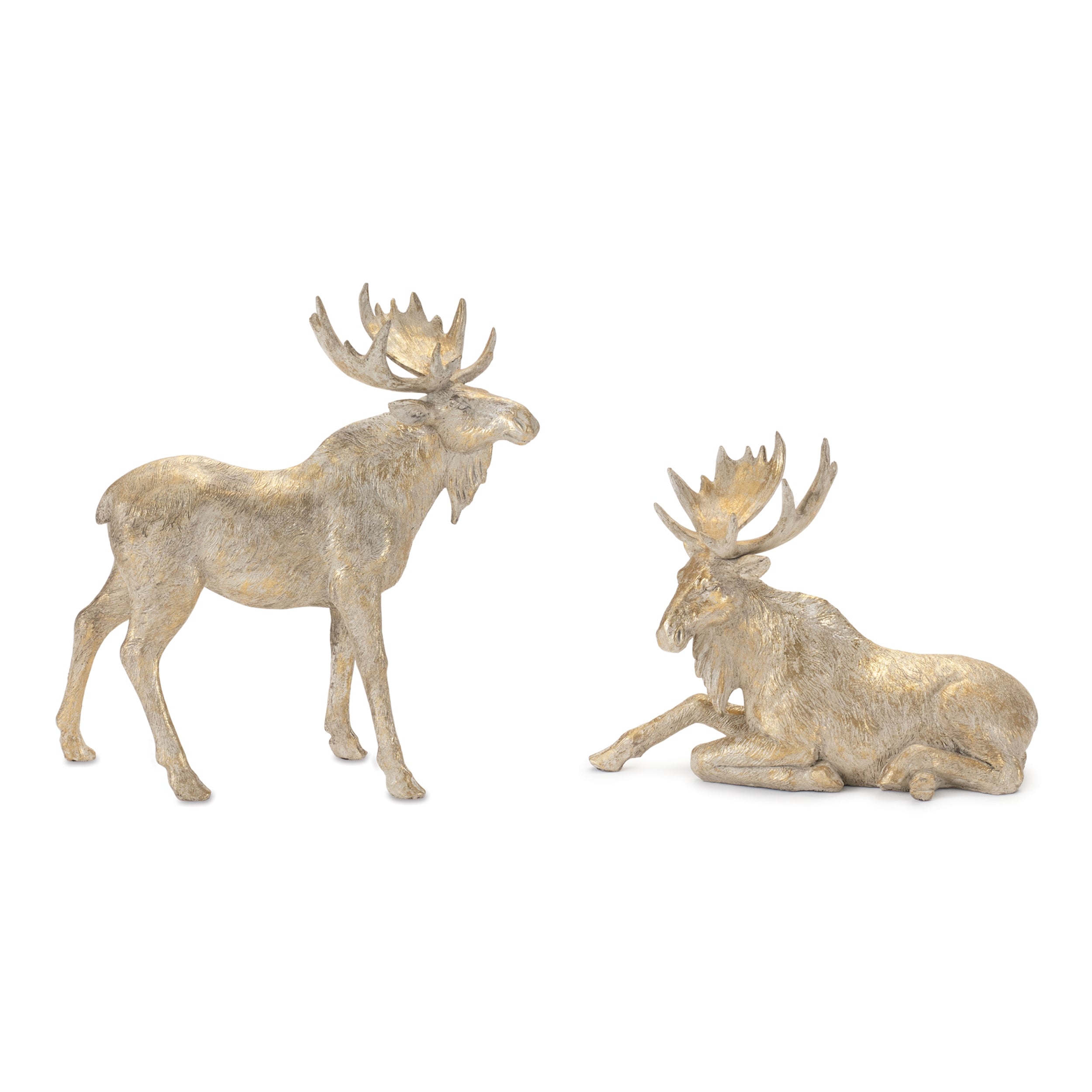 Moose (2 Asst) 7.75"H, 11.25"H Resin