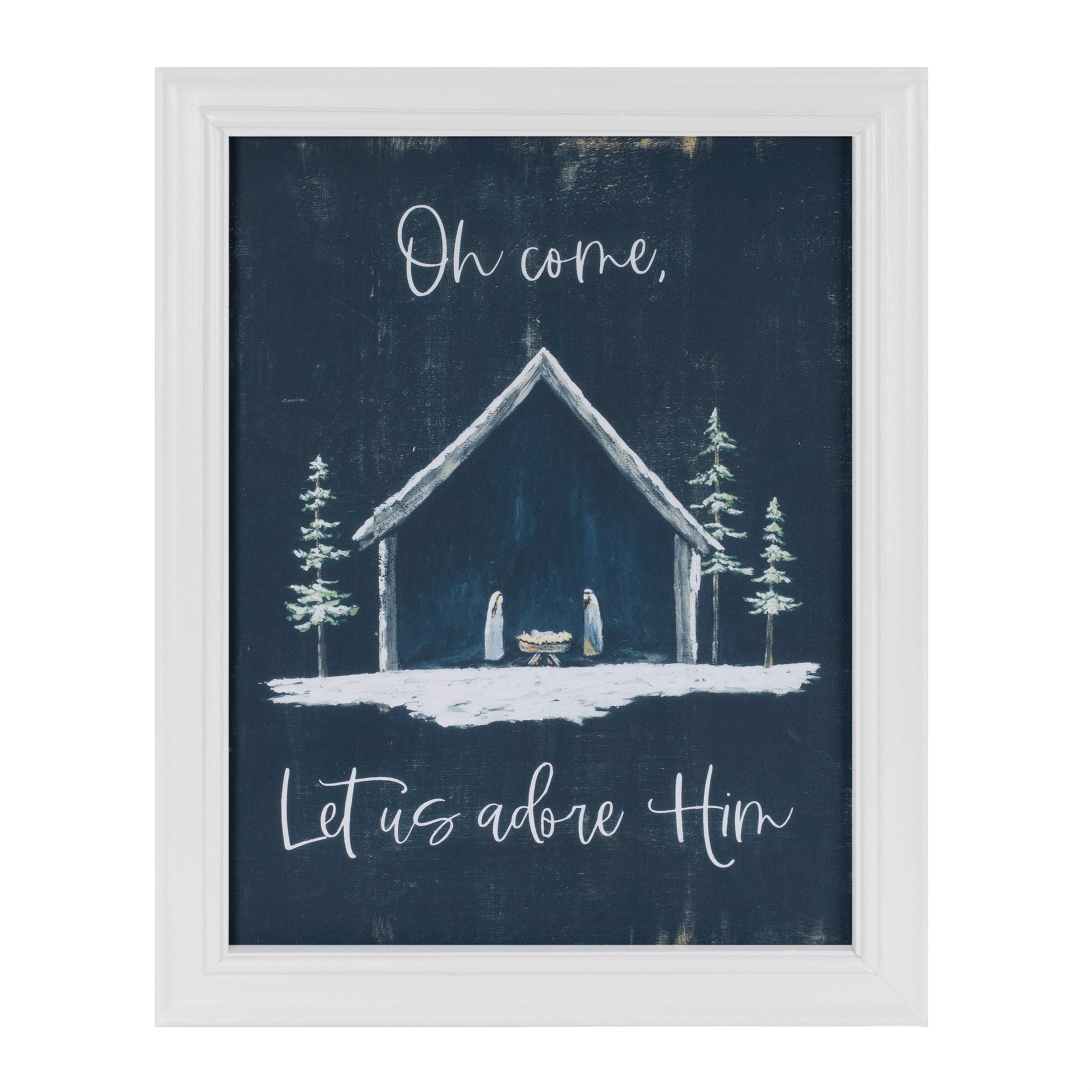 Holy Family Frame 12"L x 15"H Wood/Wood