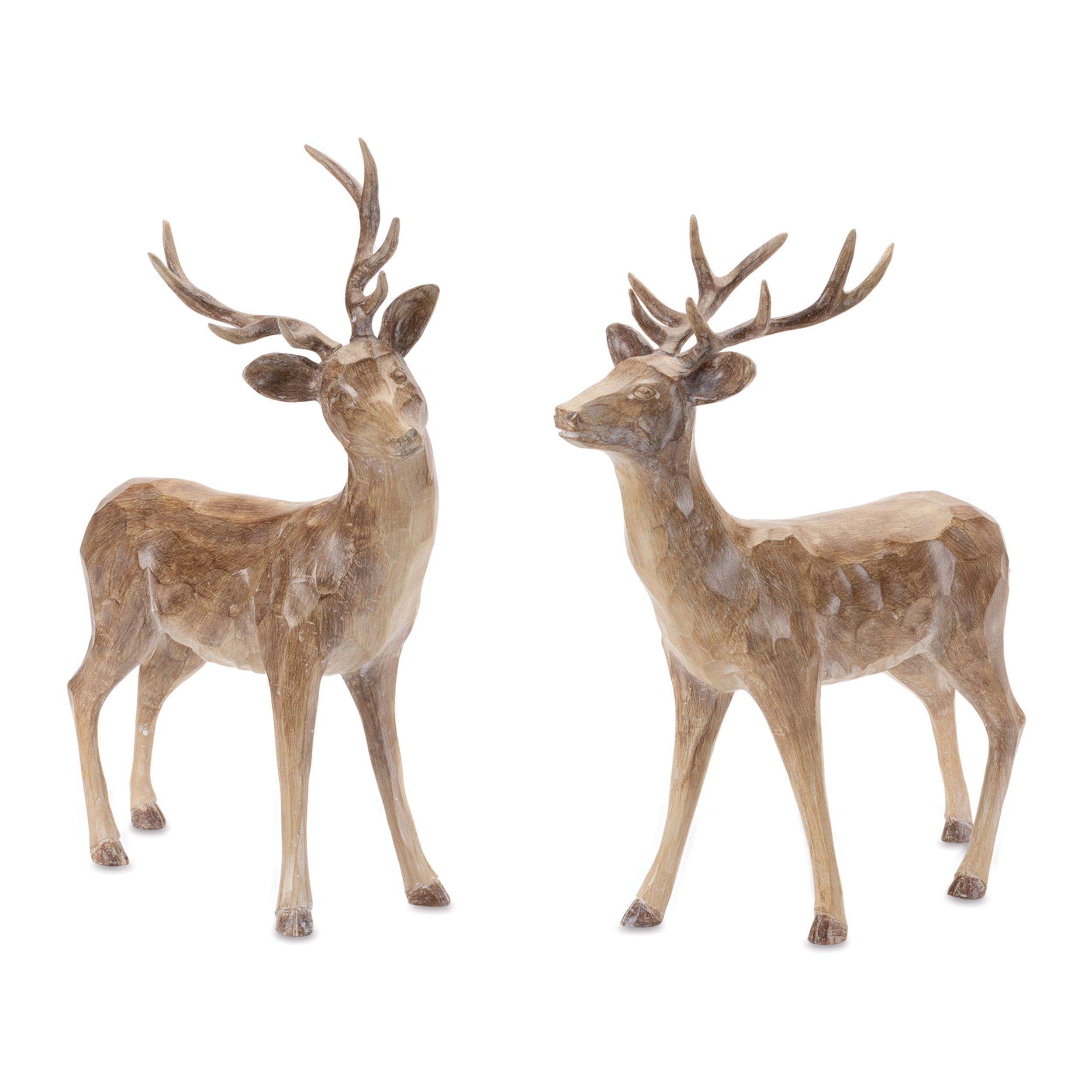 Deer (2 Asst) 14"H, 15"H Resin