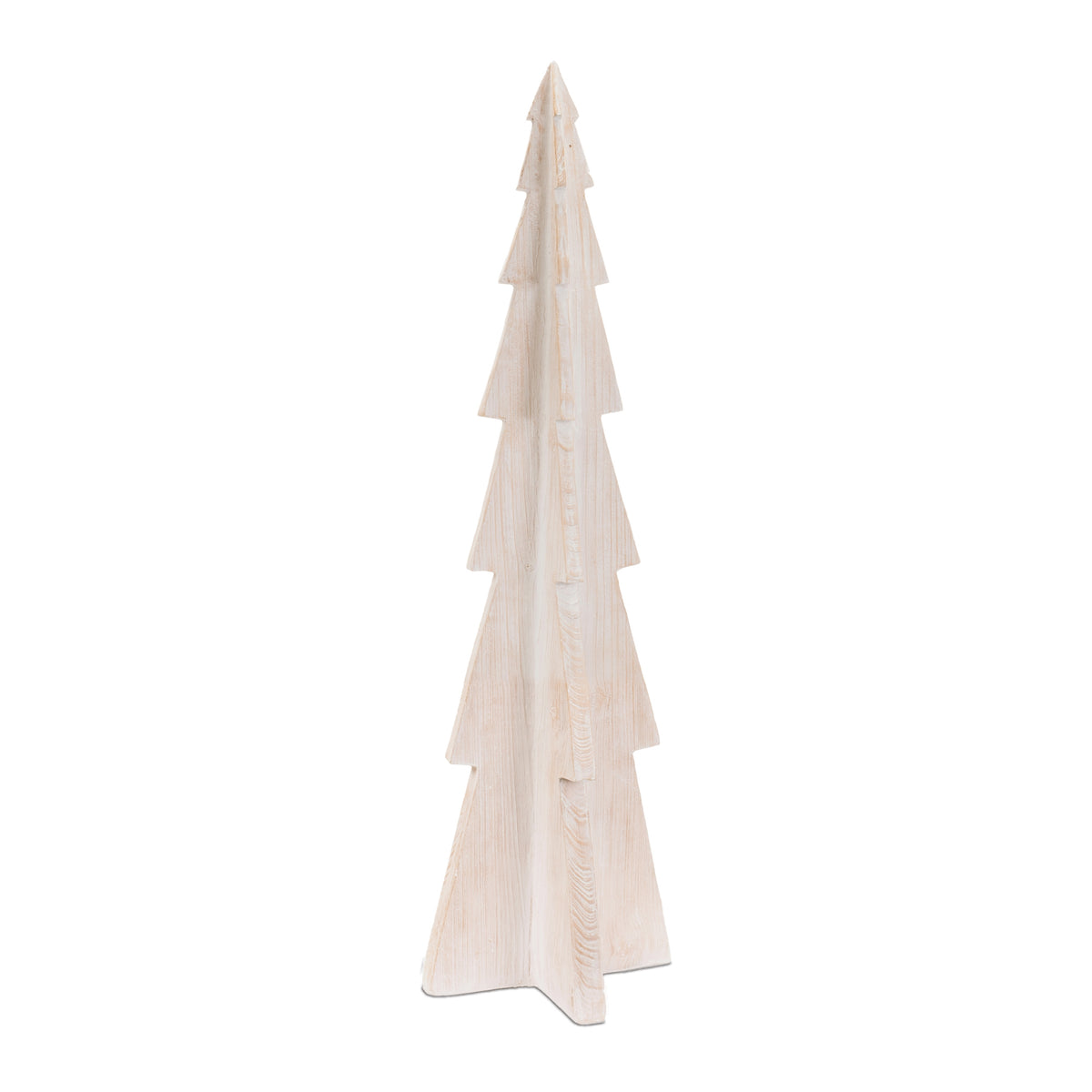 Whitewashed Resin Tree 50"H