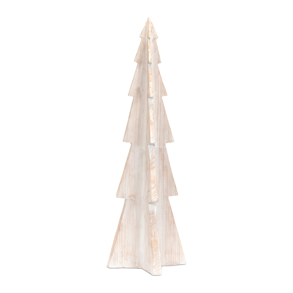 Whitewashed Resin Tree 37"H