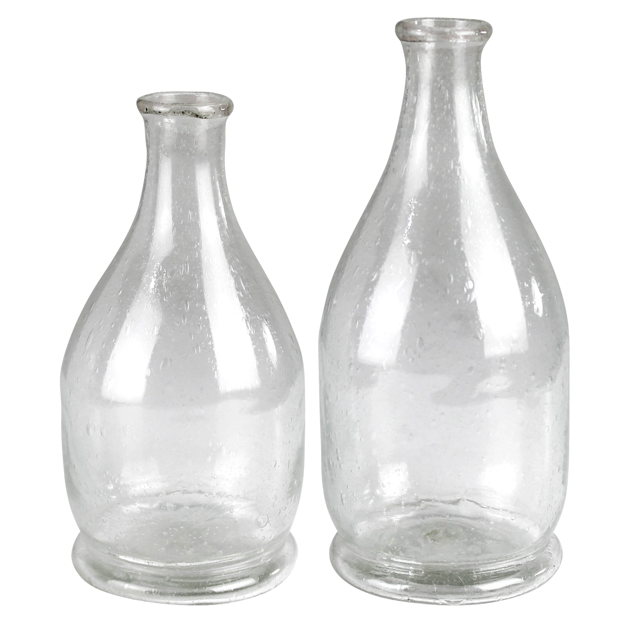 Peppered Glass Bottles (S/2)