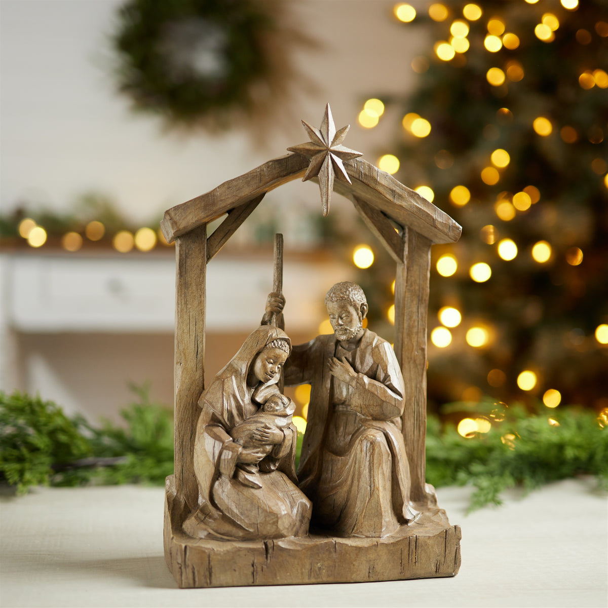 Holy Family (S/2) 12"H