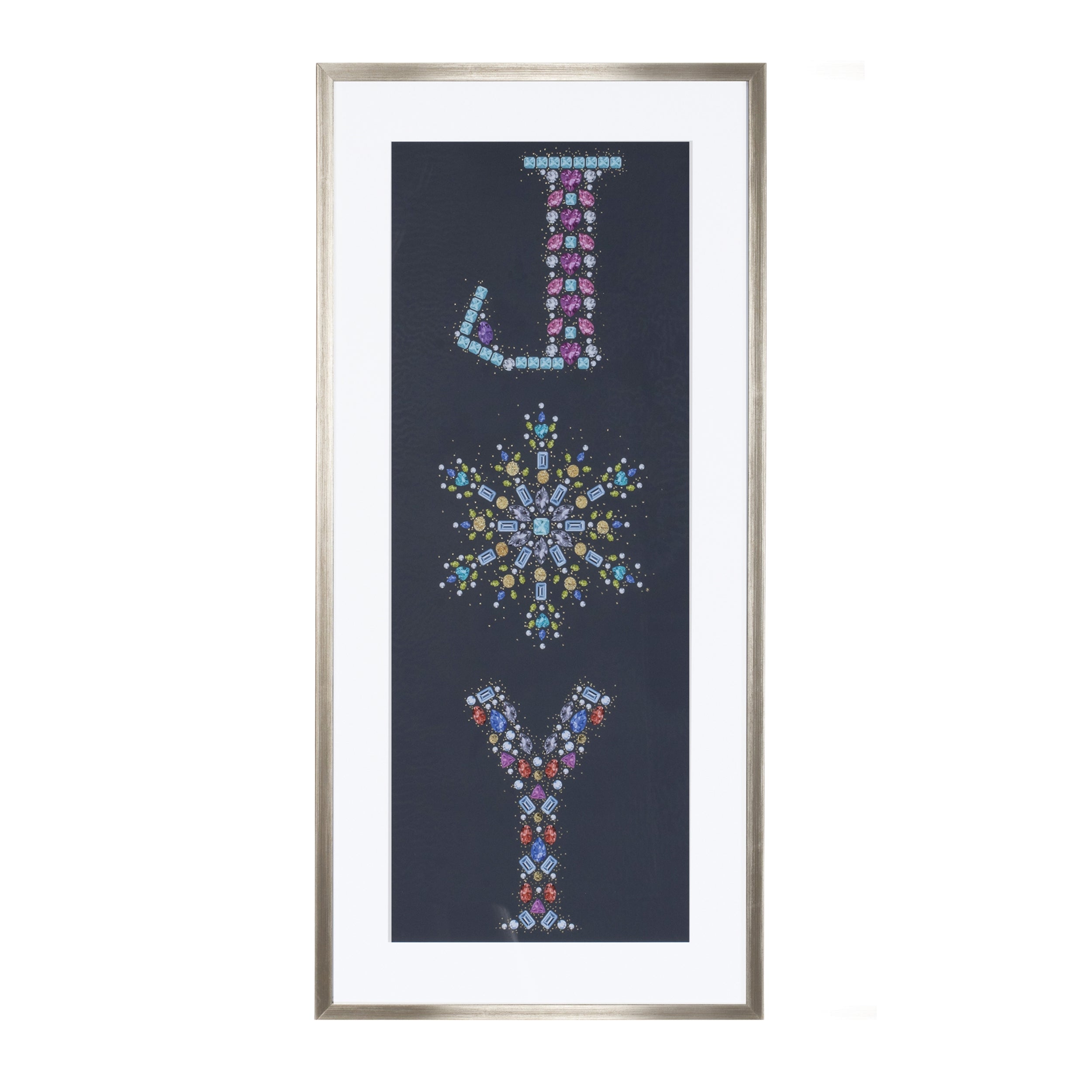JOY Print 13"L x 23.5"H Plastic/Paper/Glass