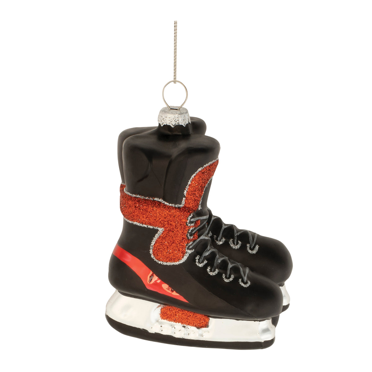Glass Ice Skate Ornament (Set of 12)