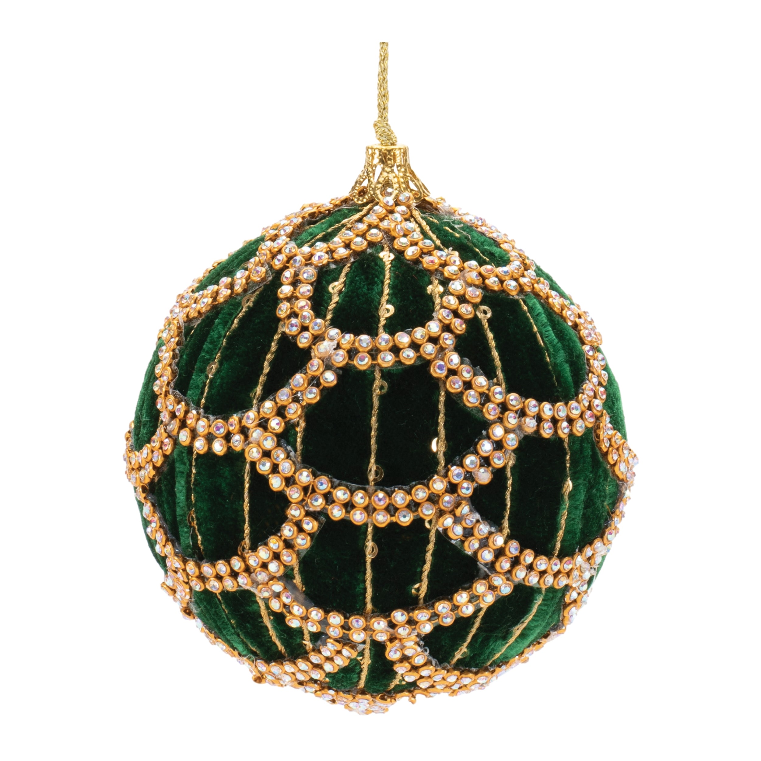 Ball Ornament 4”D /Polyester