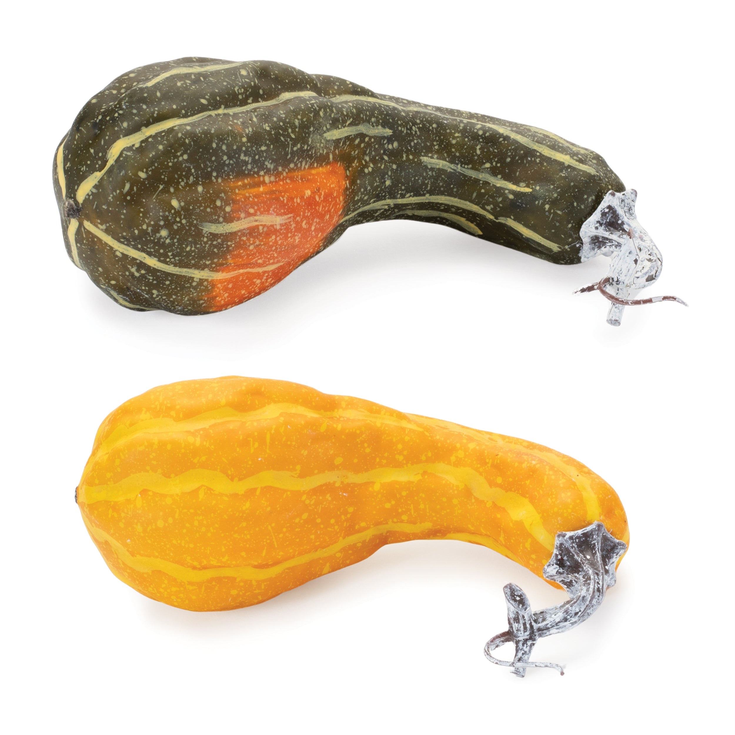 Gourd (2 Asst) 7.75"L x 4.5"H Styrofoam
