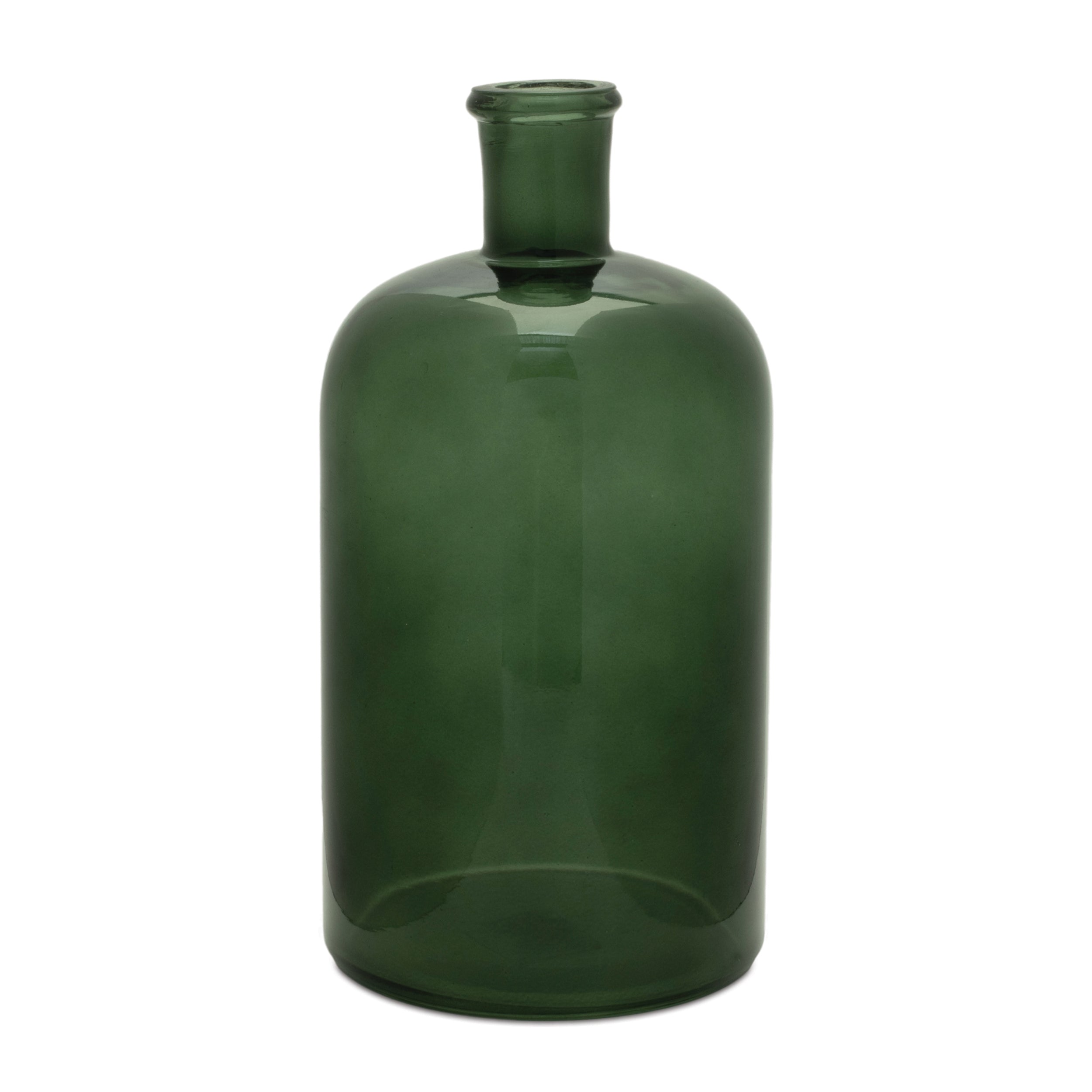 Bottle 10”H Glass