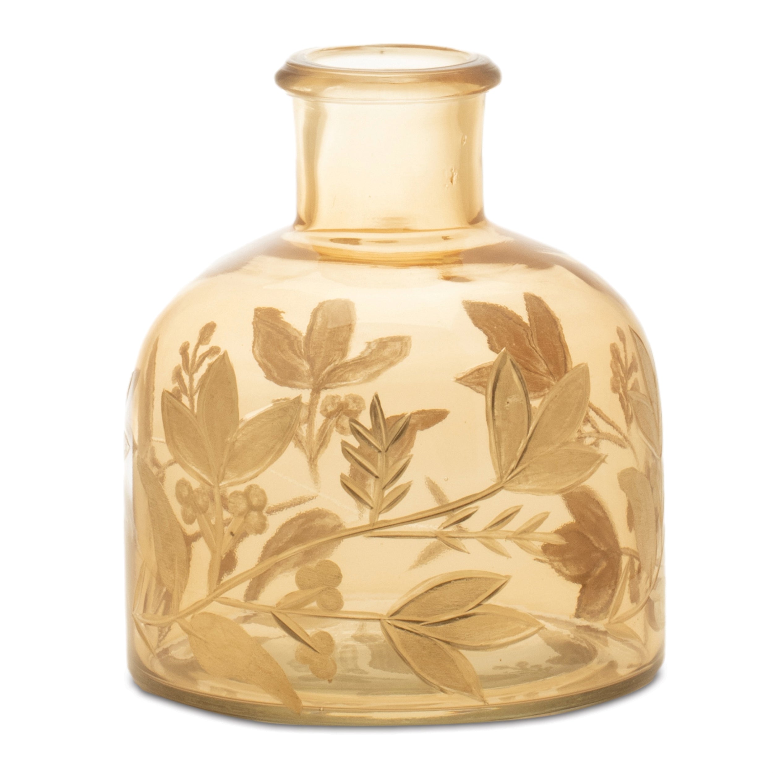 Vase 5.5”H Glass