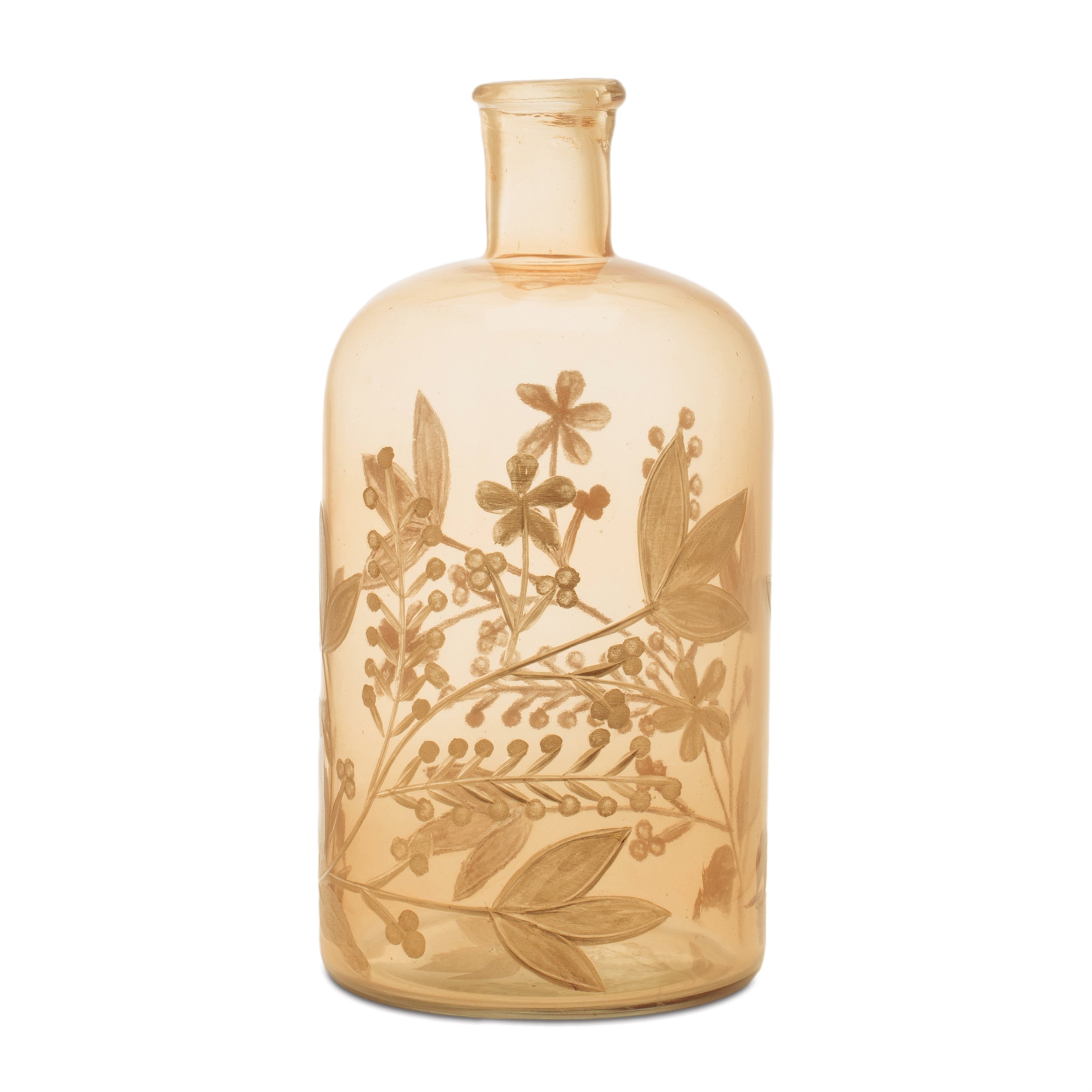 Vase 10”H Glass