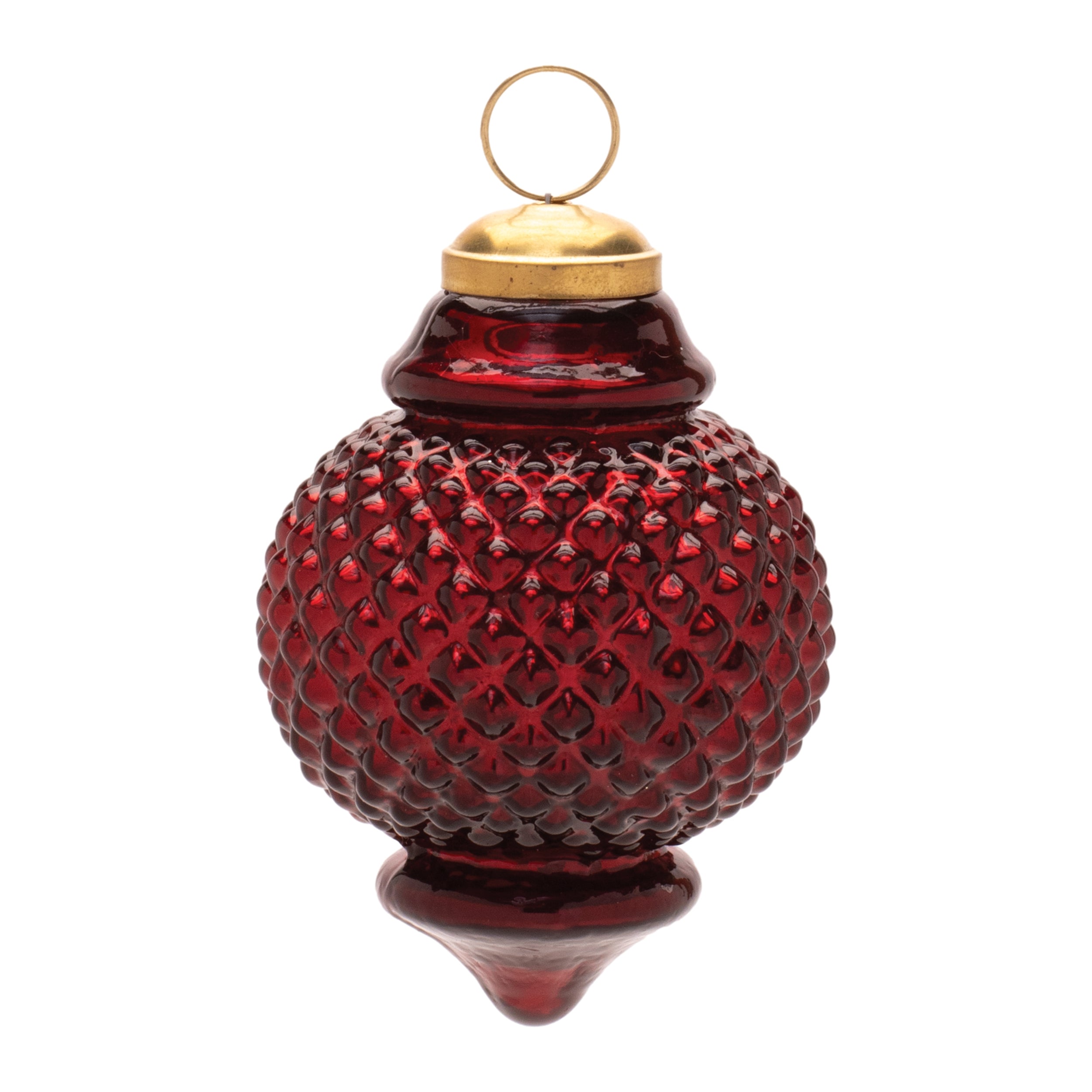 Ornament 4.5”H Glass