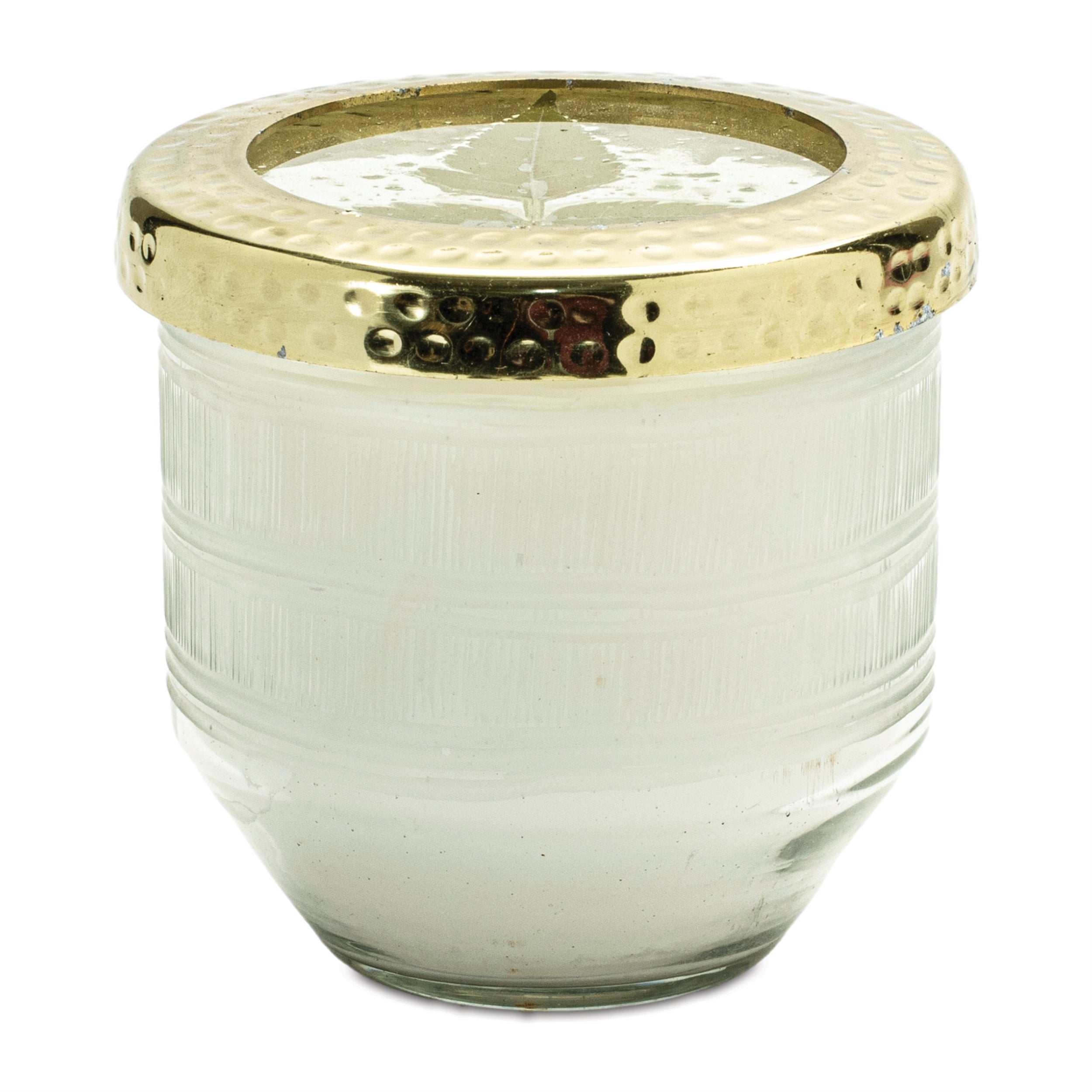 Candle in Glass 4"D x 4"H Glass/Paraffin/Soy