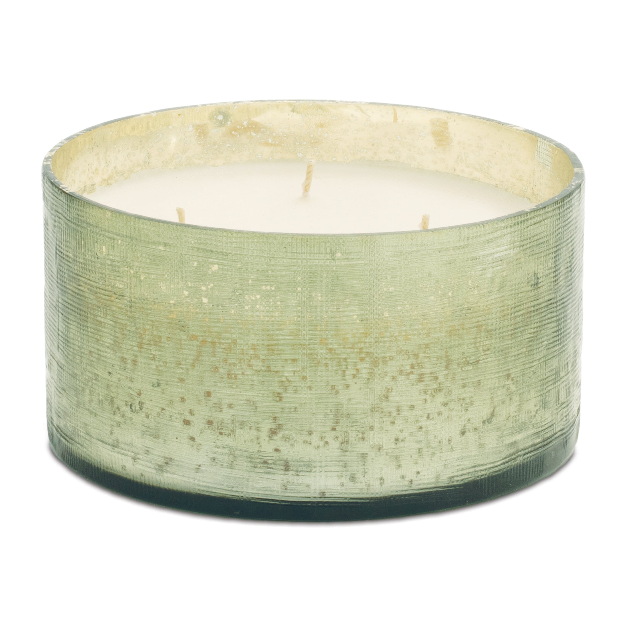 Candle in Glass 6"D x 3"H Glass/Paraffin/Soy