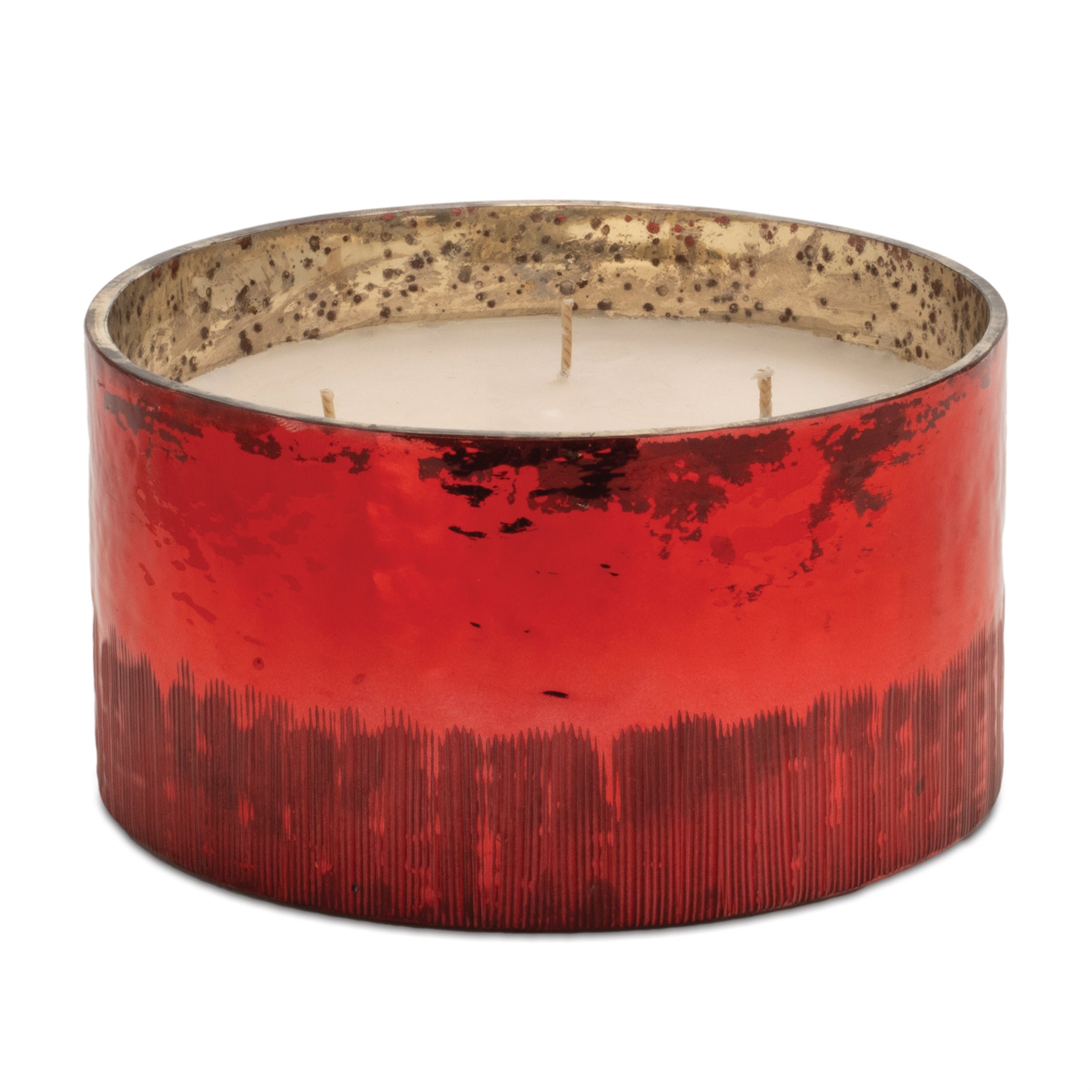 Candle in Glass 6"D x 3"H Glass/Paraffin/Soy