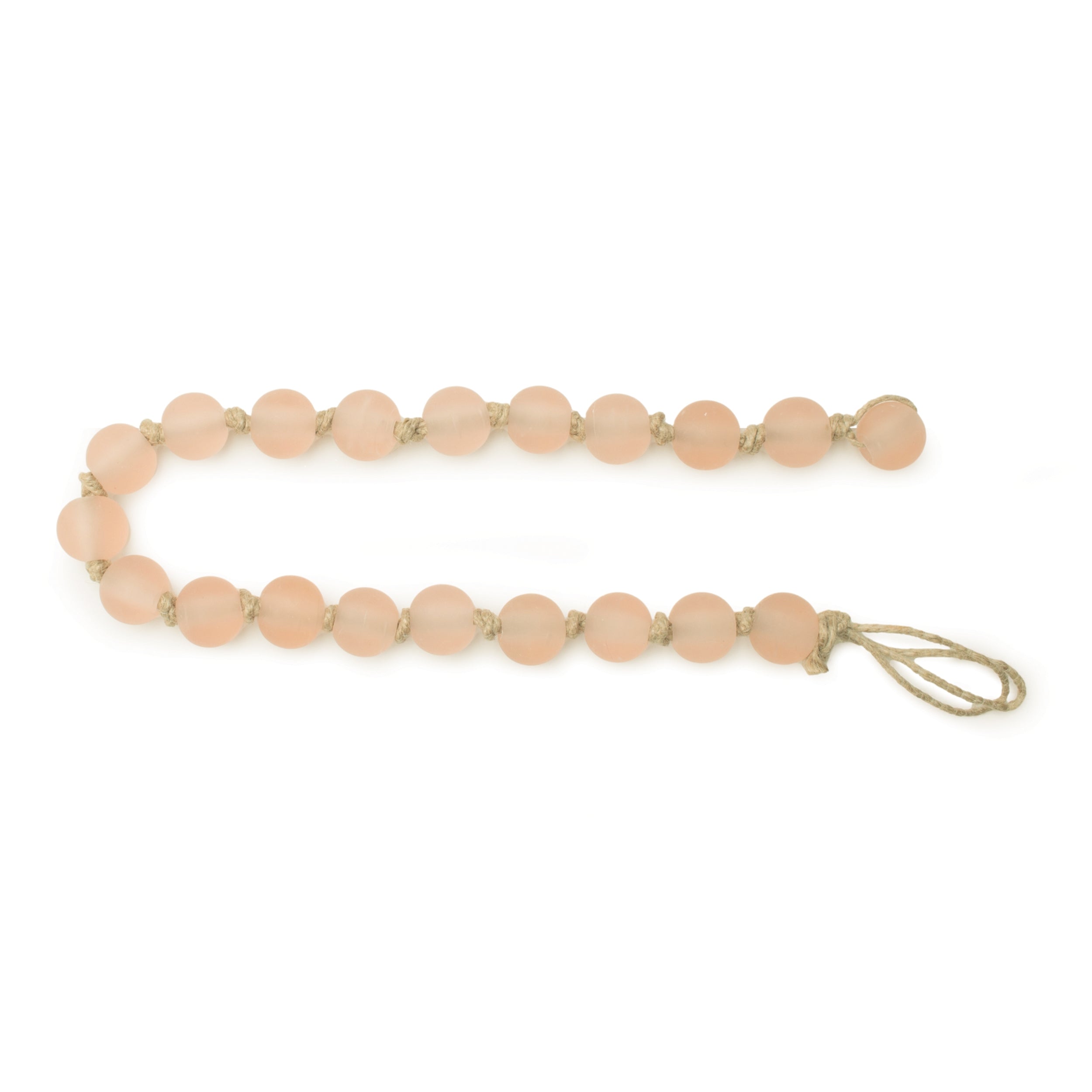 Garland (Set of 2) 24"L Glass/Jute